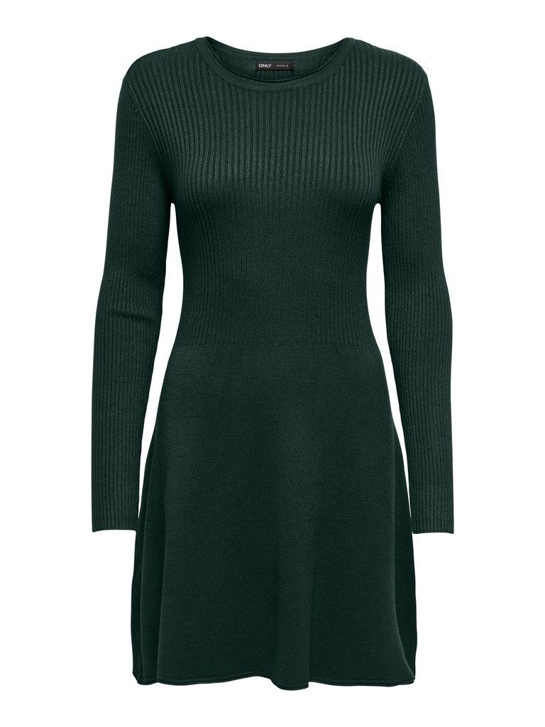 ONLY Sommerkleid ONLALMA L/S O-NECK DRESS KNT NOOS