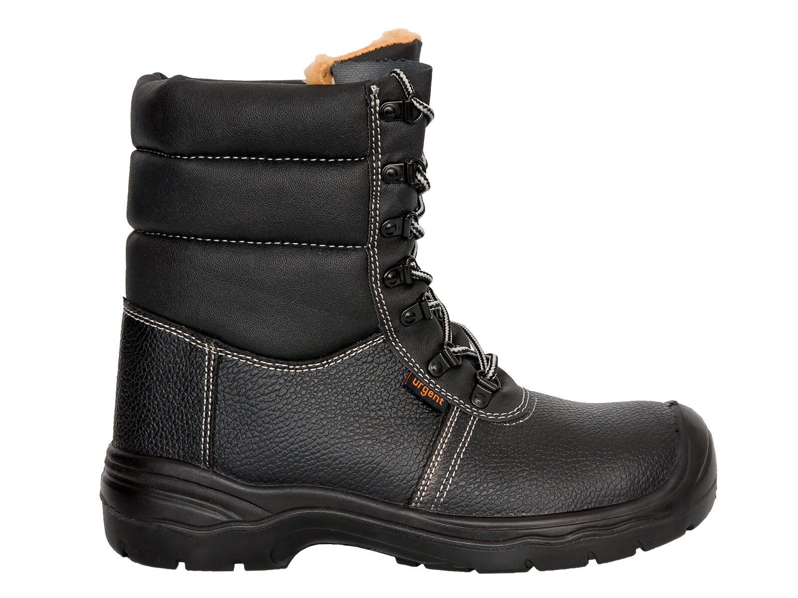 Urgent Arbeitsschuhe Sicherheitsschuhe WINTER Winterstiefel Stahlkappe Arbeitsschuh