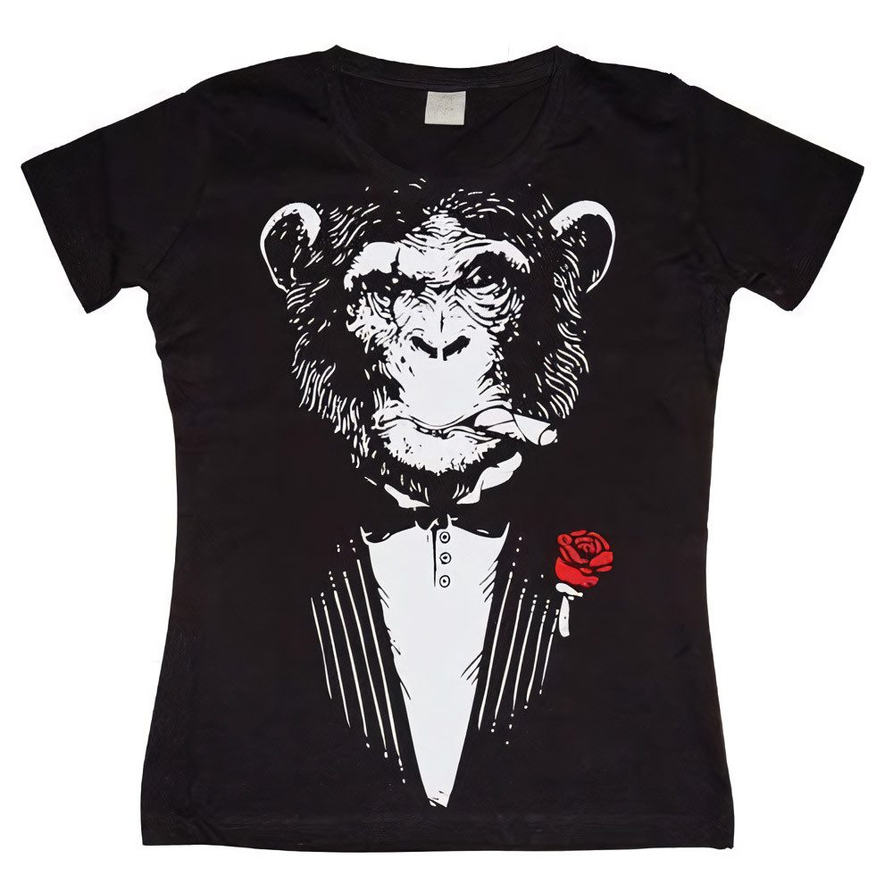 T-Shirt Monkey Boss Girly T-Shirt