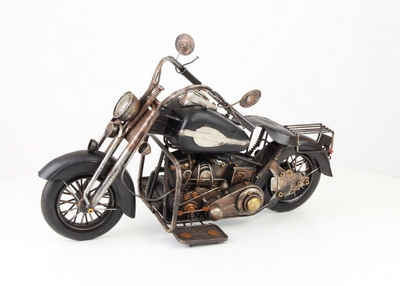 Modellauto Deko Motorrad Chopper Modell Retro Vintage 53 cm