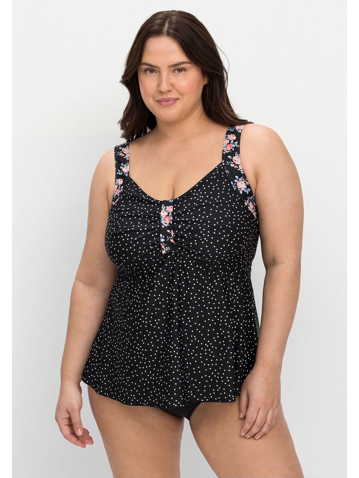 Sheego Tankini Große Größen mit separater Hose, im Mustermix