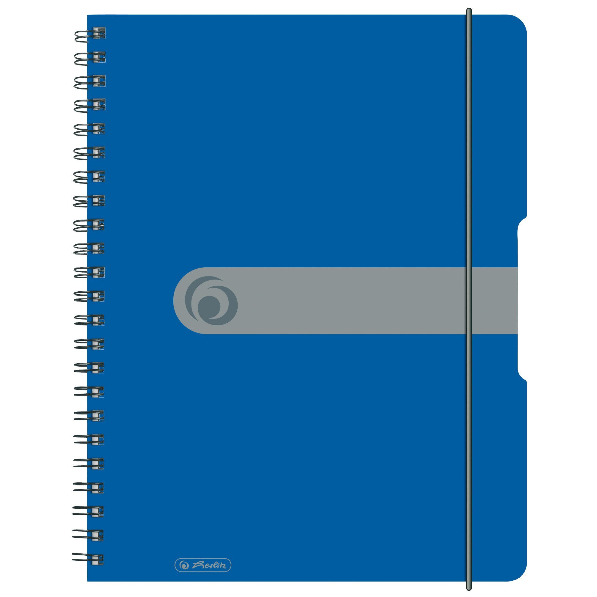 Collegeblock Herlitz Spiralblock / Collegeblock / DIN A4 / kariert / 80 Blatt / Far