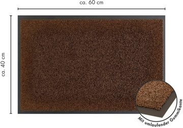 Fußmatte Verdi, Andiamo, rechteckig, Höhe: 6 mm, Schmutzfangmatte, auch für überdachten Außenbereich geeignet, waschbar