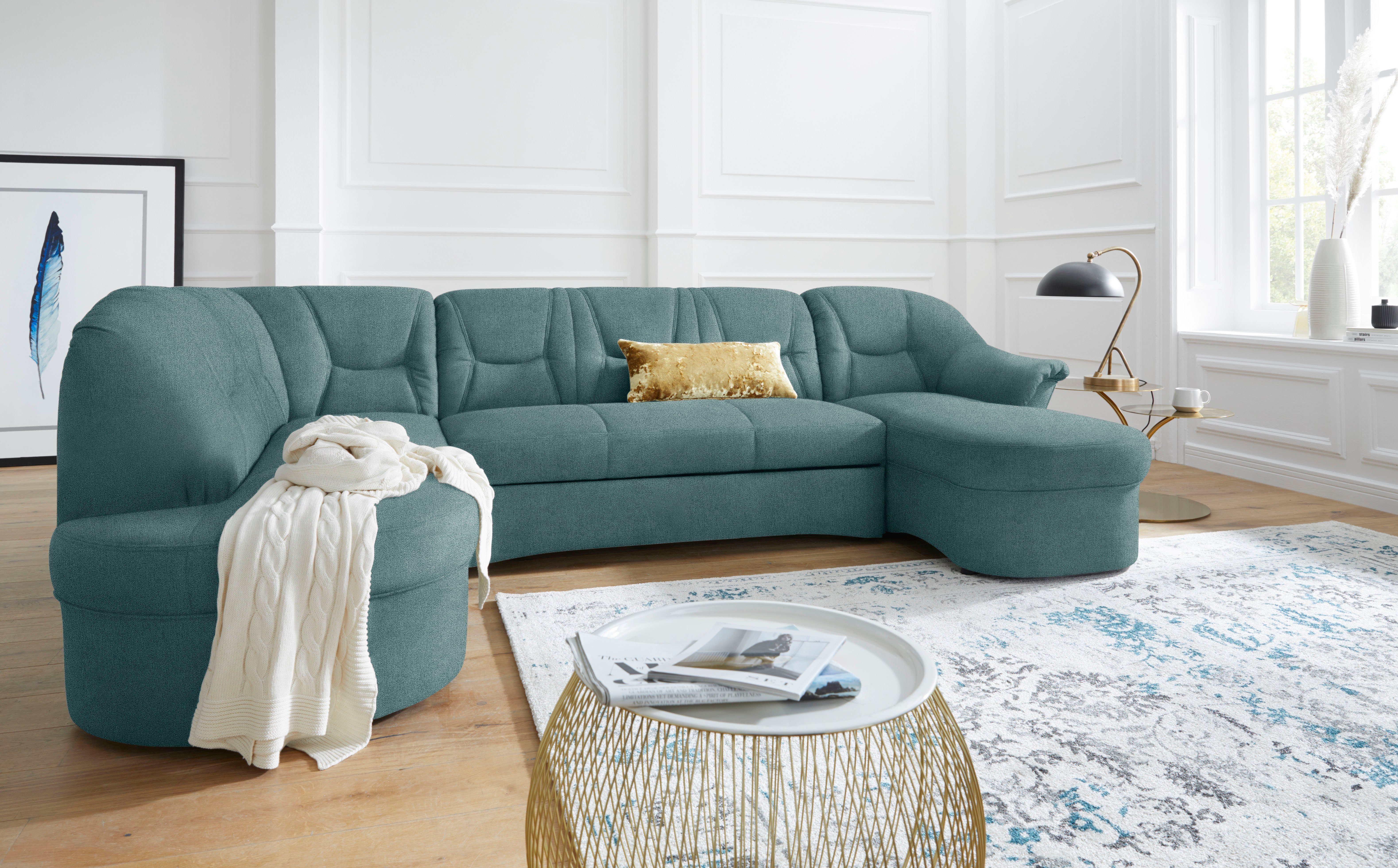 DOMO collection Wohnlandschaft "Sarafina, zeitlos und komfortabel, optional günstig online kaufen