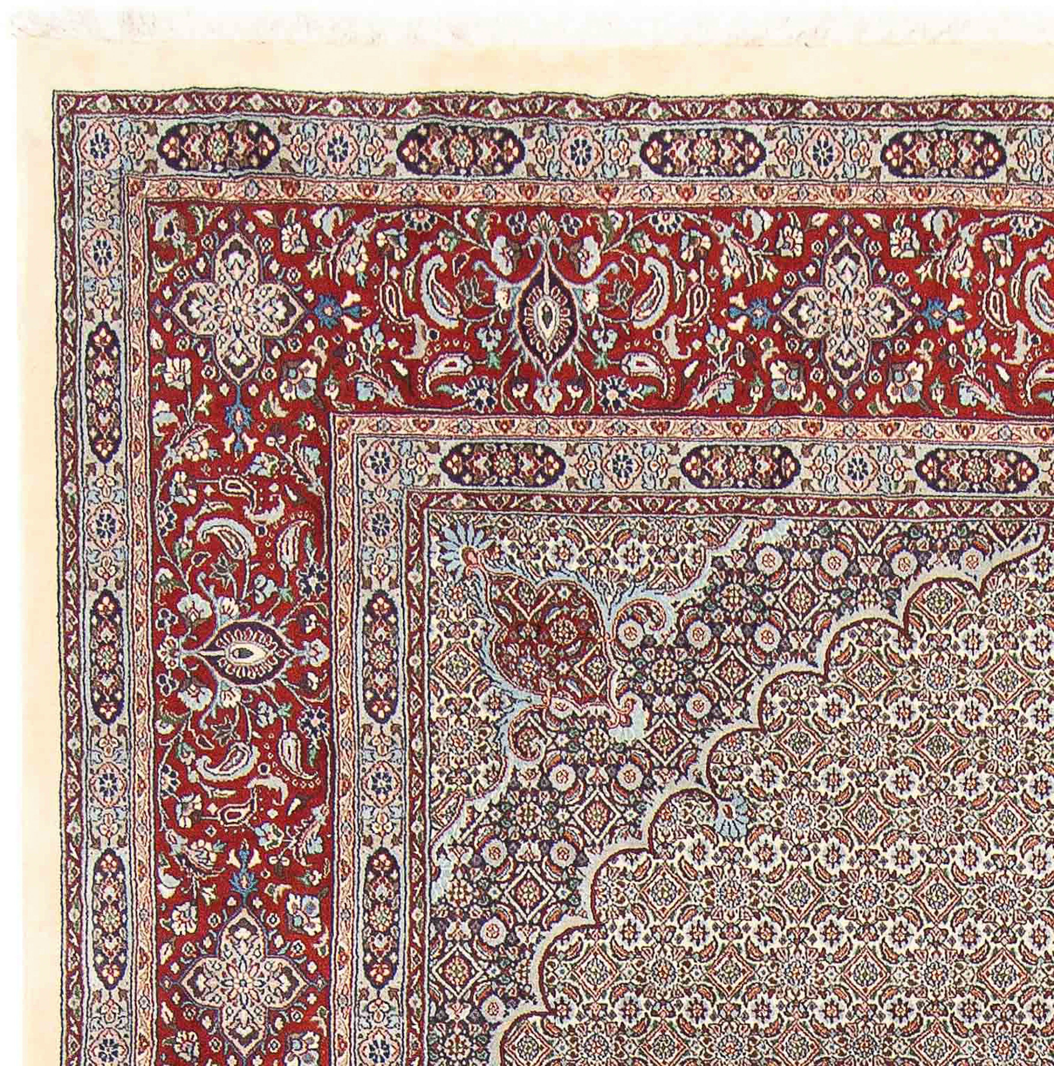 Orientteppich Perser - Classic 246 cm x Zertifikat rechteckig, hellbraun, - morgenland, Höhe: Wohnzimmer, mit 10 Einzelstück mm, Handgeknüpft, 342 