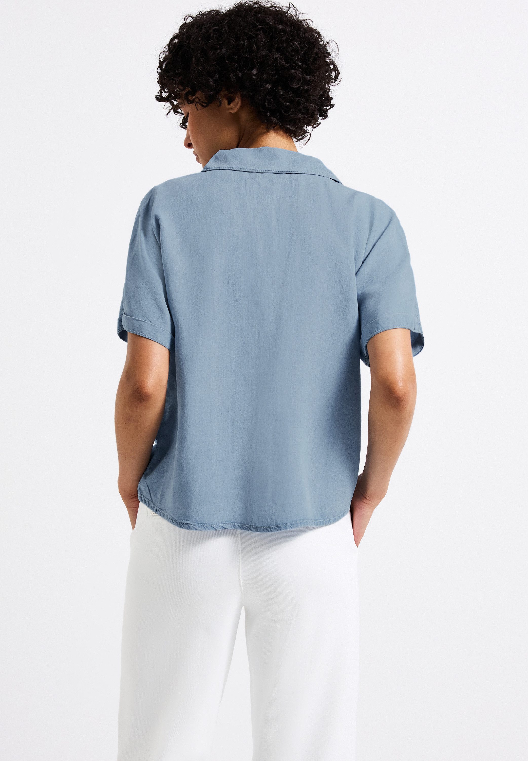 STREET ONE Jeansbluse farbig günstig online kaufen