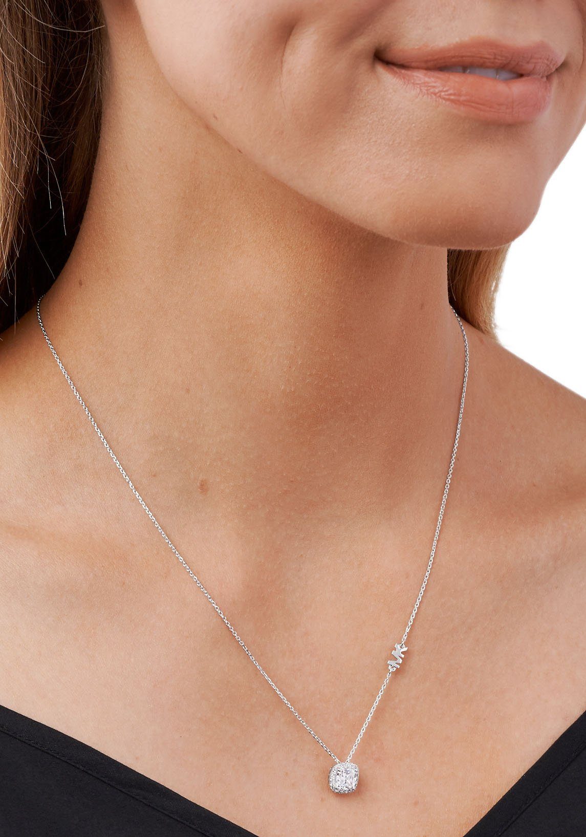 MICHAEL KORS Schmuck Geschenk Silber 925 Halsschmuck, mit Zirkonia (synth)