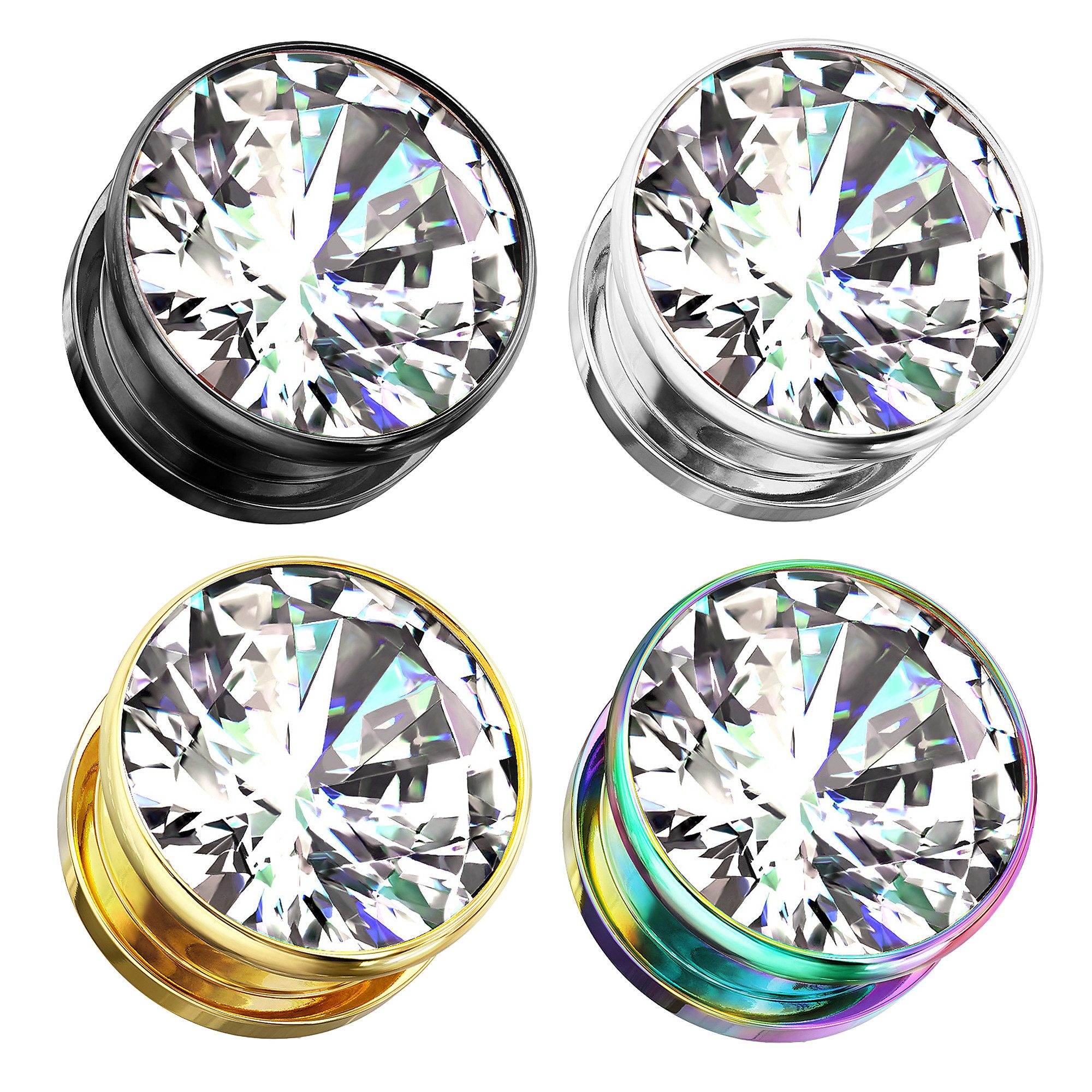Taffstyle Plug Plug Piercing mit großen günstig online kaufen