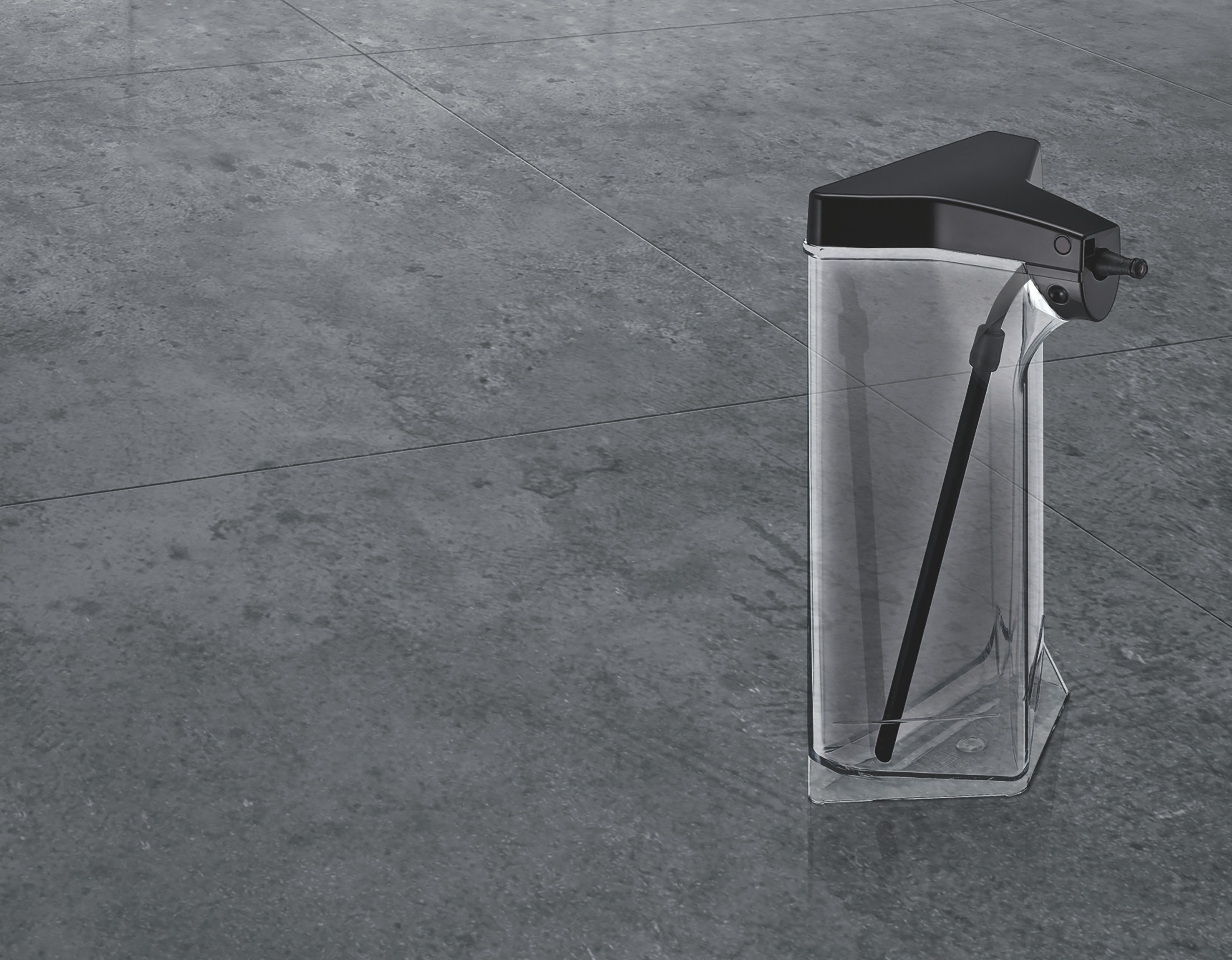 SIEMENS Milchbehälter TZ90009, Zubehör für alle Kaffeevollautomaten der EQ.9 Reihe, praktisch zu verstauen