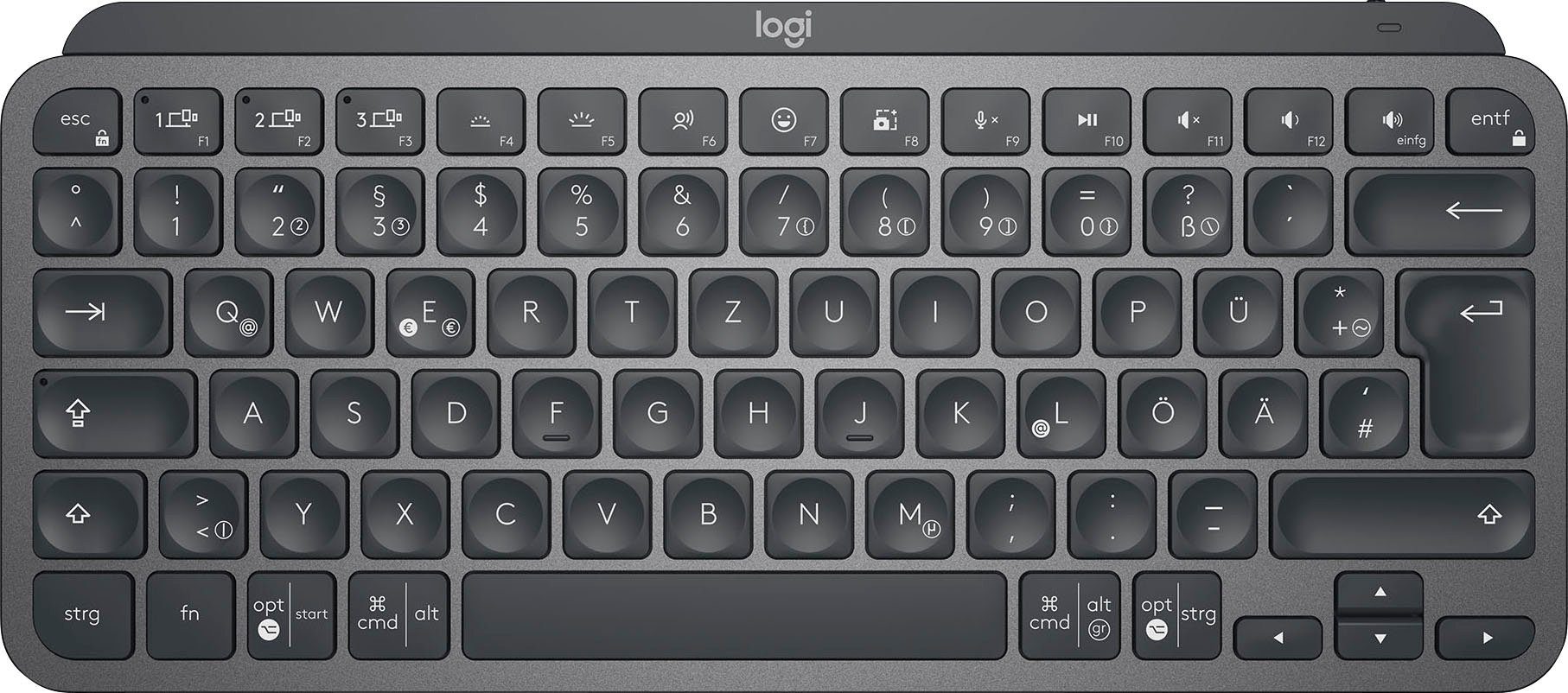 Logitech MX Keys Mini Kabellose Tastatur Wireless-Tastatur