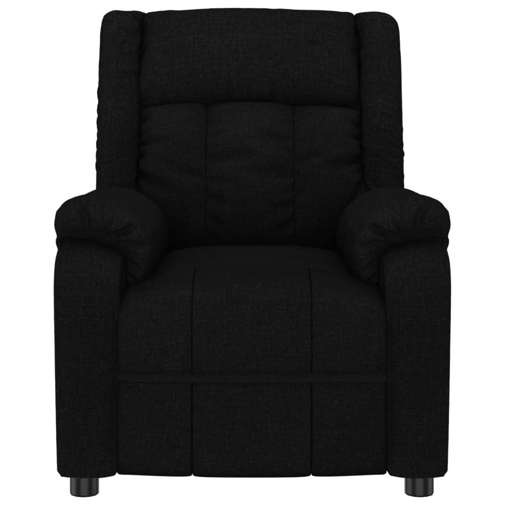 vidaXL Sessel Relaxsessel Schwarz Stoff (1-St) günstig online kaufen