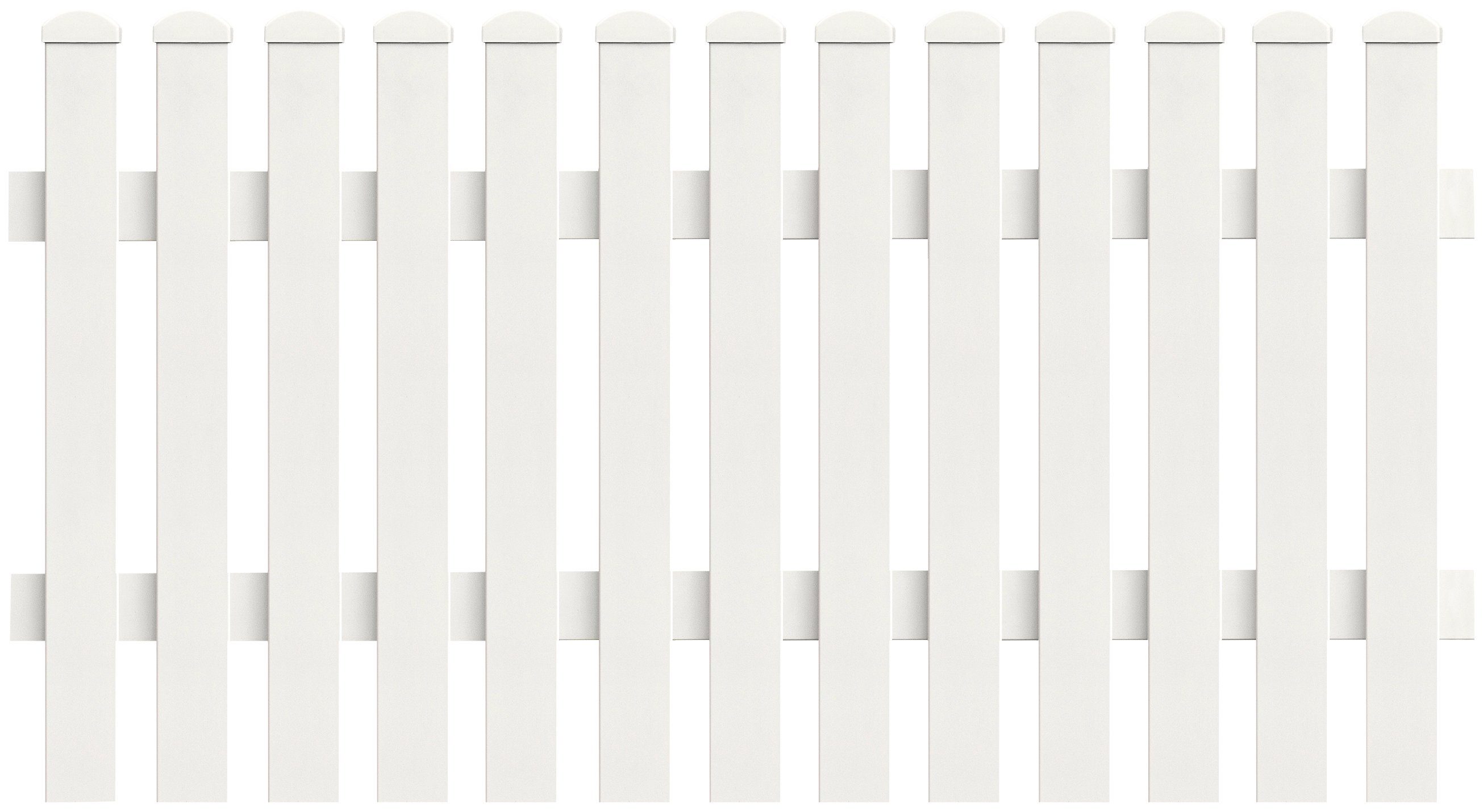 KM Zaun Staketenzaun Meran Z37, LxH: 148x100 cm