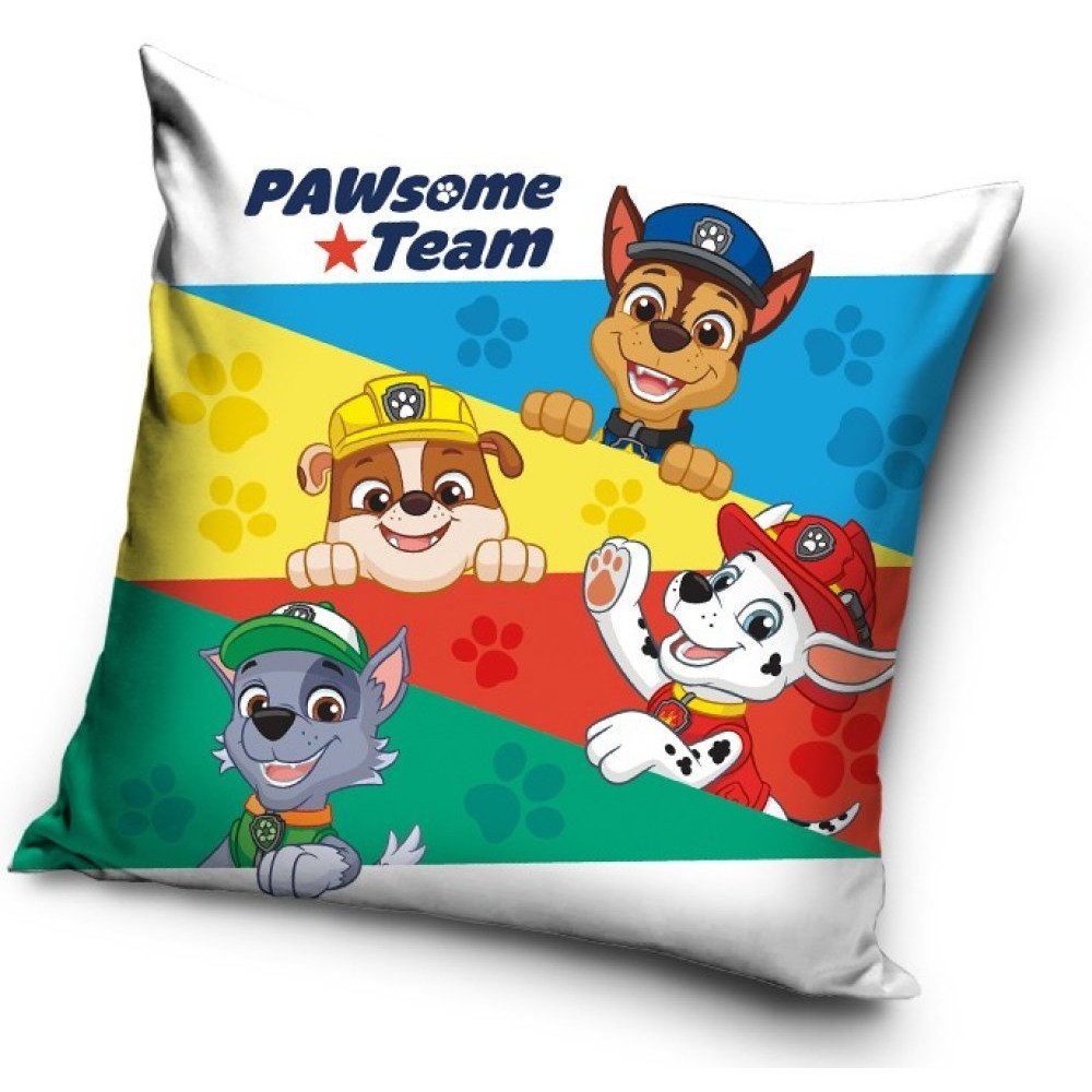 Kissenbezug Paw Patrol Kissenbezug Maße ca.: (1, 1 x Stück) 40 cm, 1, PAW 1, 40 PATROL