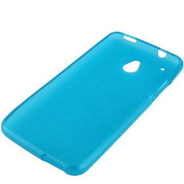 König Design Handyhülle HTC One Mini, HTC One Mini Handyhülle Backcover Blau