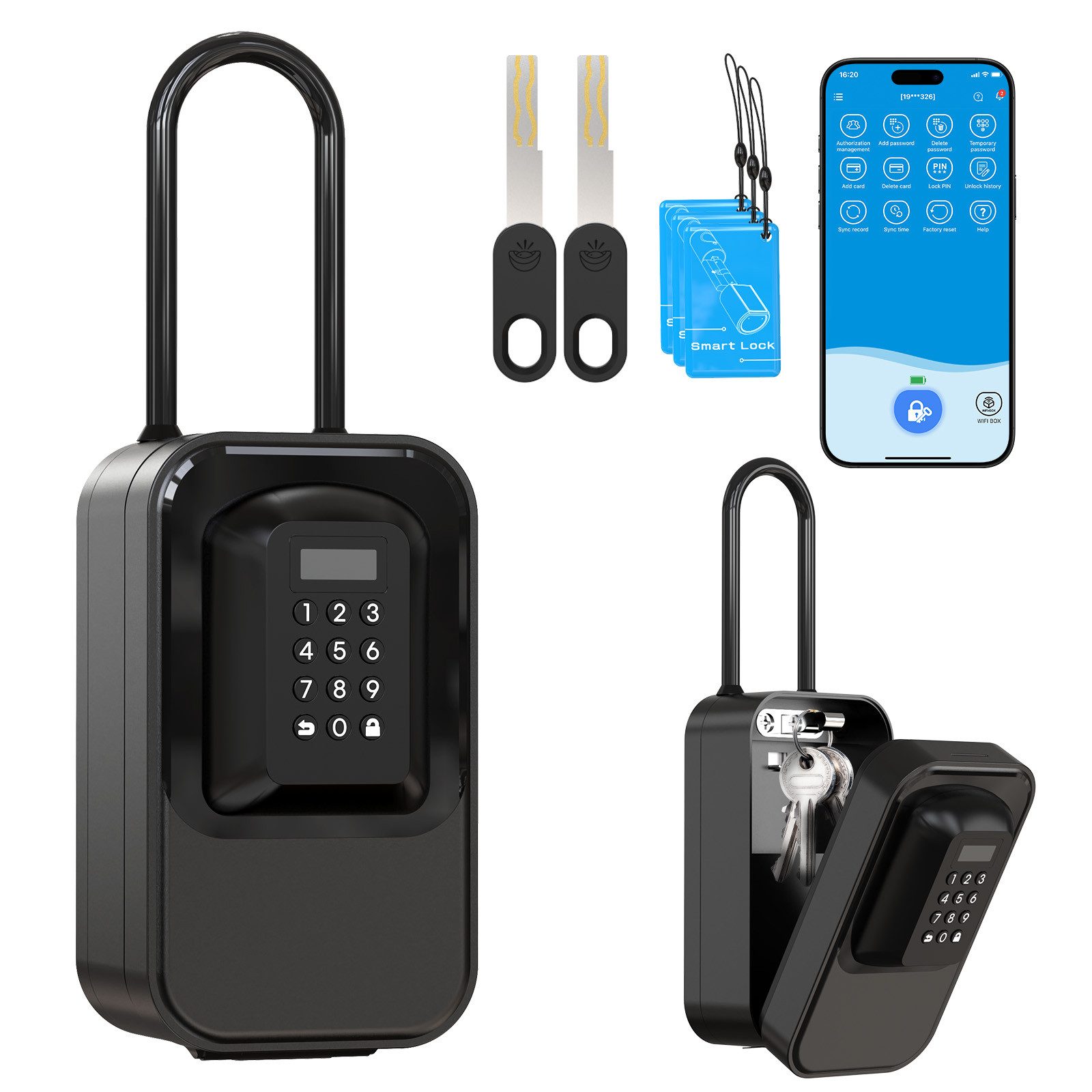 WE.LOCK Schlüsseltresor WELOCK Schlüsseltresor mit Zahlencode