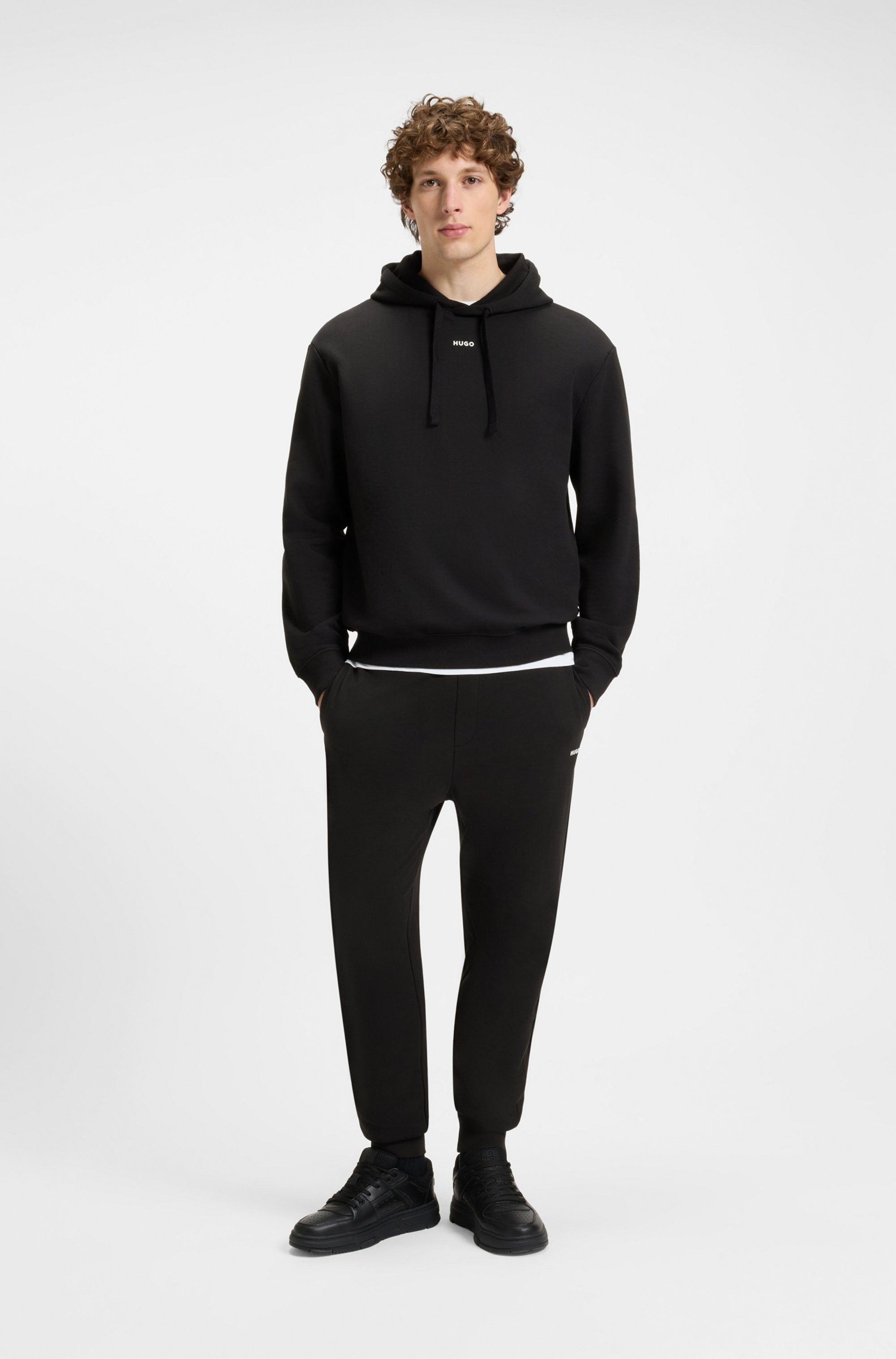 HUGO Jogginganzug DapoDayote, Relaxed Fit, Kapuze mit Kordelzug günstig online kaufen
