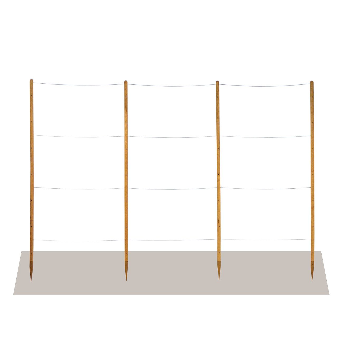 robinia-pro Spalier Himbeerspalier aus Holz, Rankhilfe günstig online kaufen
