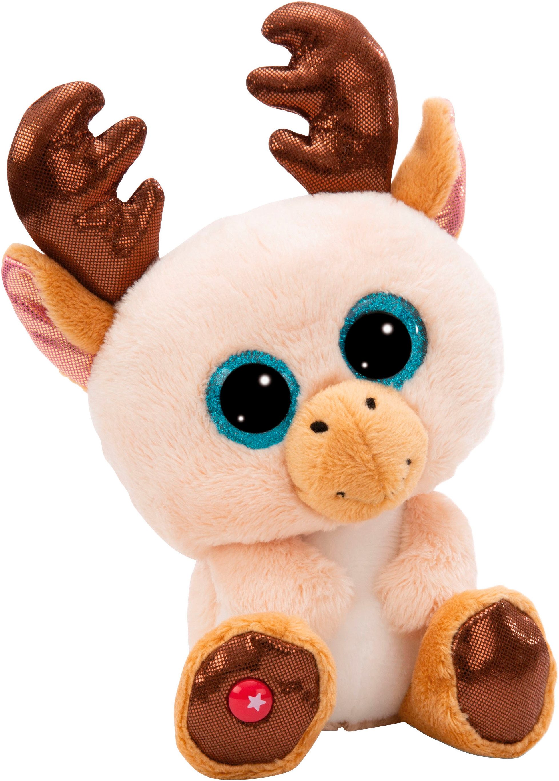 Nici Kuscheltier Glubschis, Rentier Mandellin, 15 cm günstig online kaufen