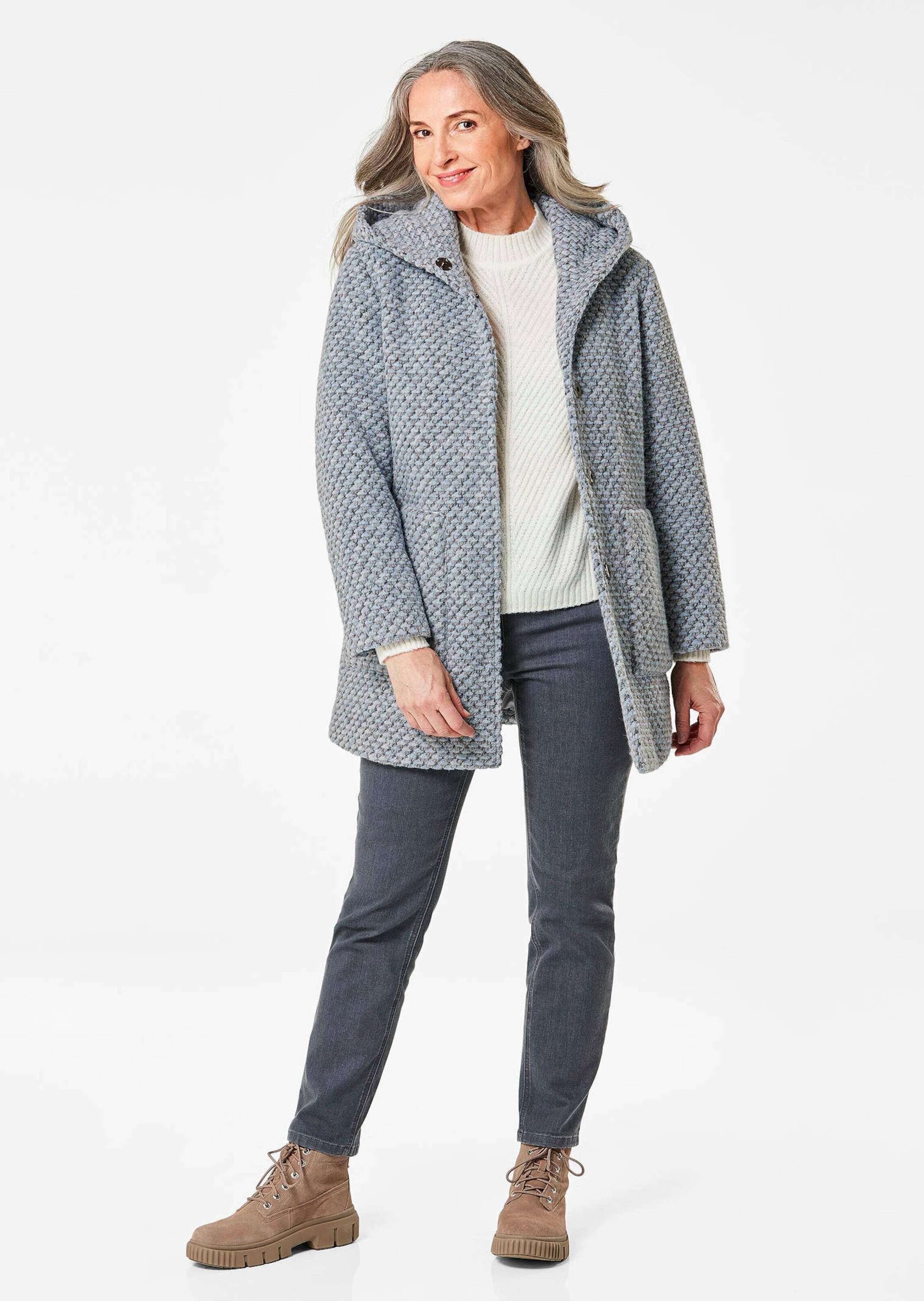 GOLDNER Jerseyblazer Kurzgröße: Mantel günstig online kaufen