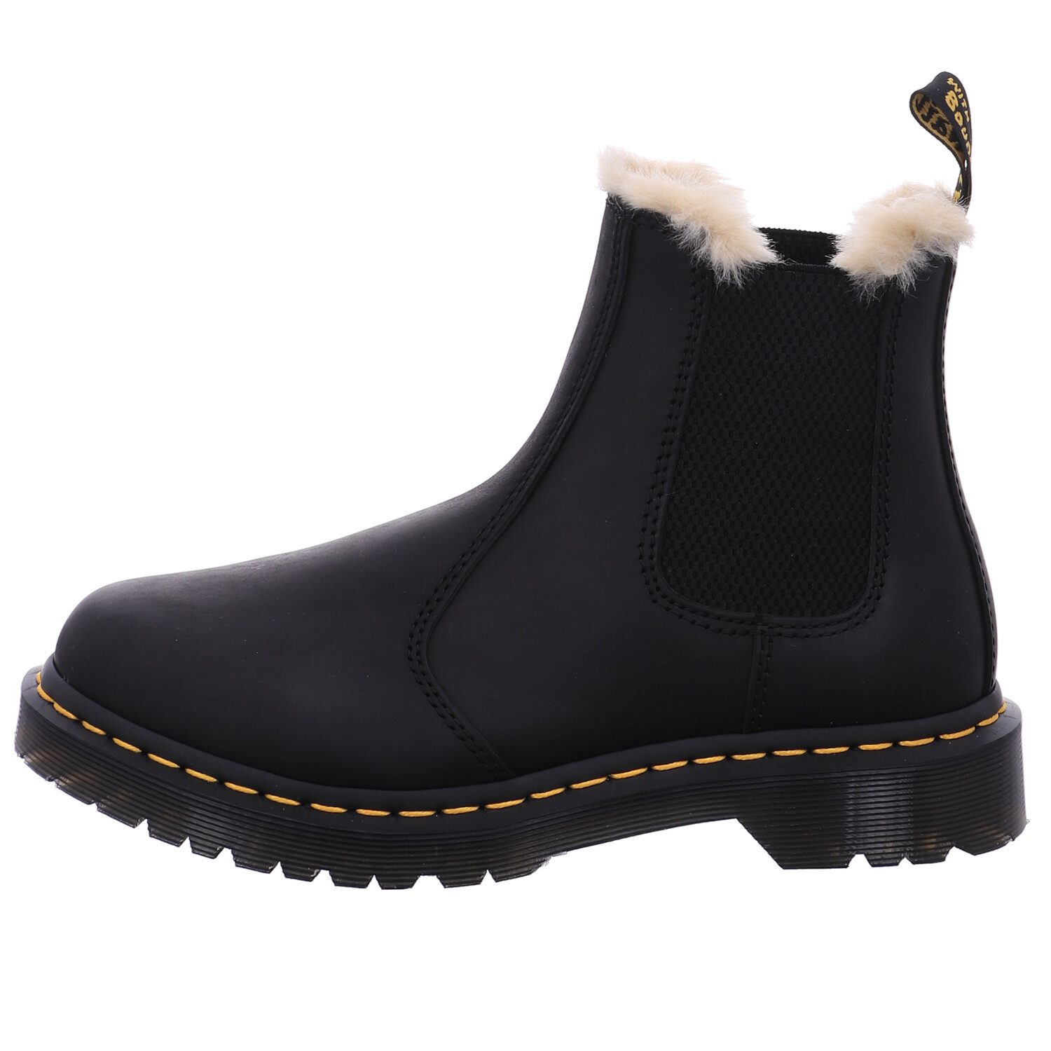 DR. MARTENS Black Burnished Wyoming Schlupfstiefel günstig online kaufen
