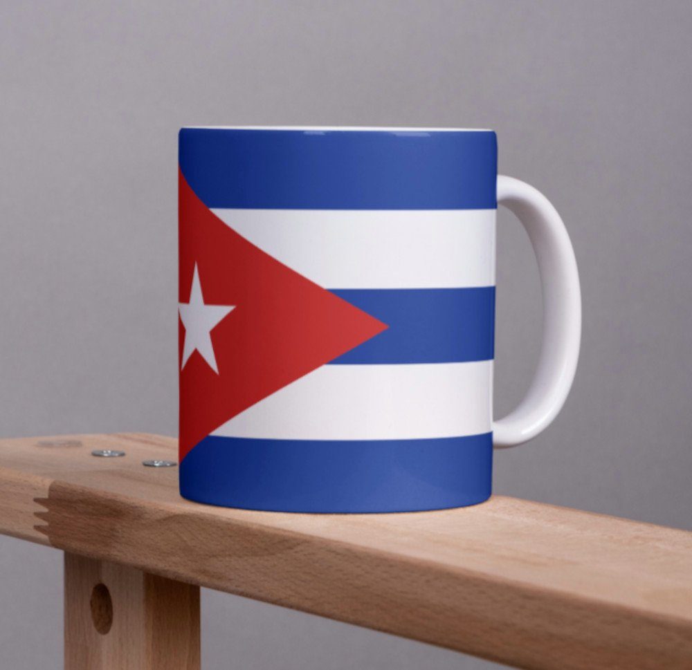 Cup Kuba Kaffeetasse Tasse Kaffee Pot Tee National Tinisu Becher Tasse Flagge Büro