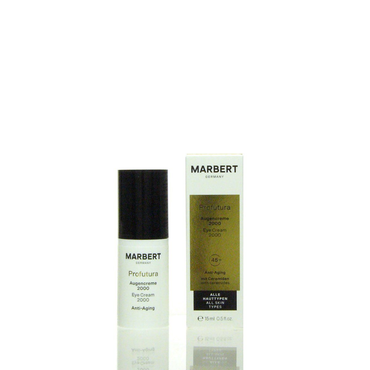 Marbert Gesichtspflege Marbert Profutura Eye Cream 2000 15 ml, Anti-Falten Augencreme für alle Hauttypen