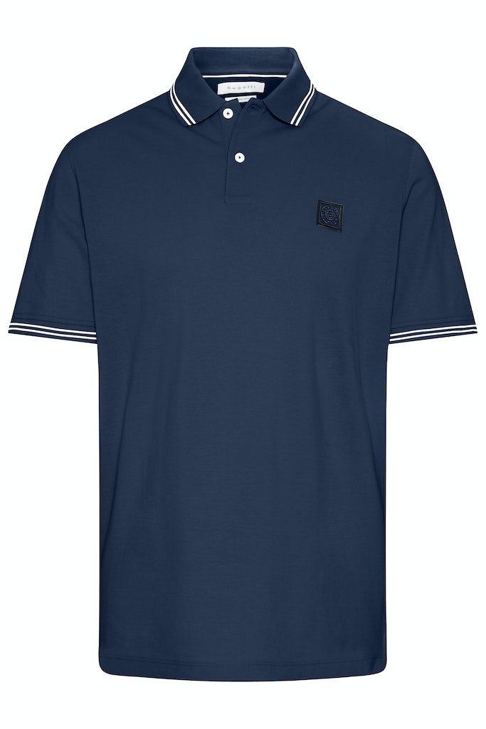bugatti Poloshirt 8150-55001A 100% Baumwolle Modern günstig online kaufen