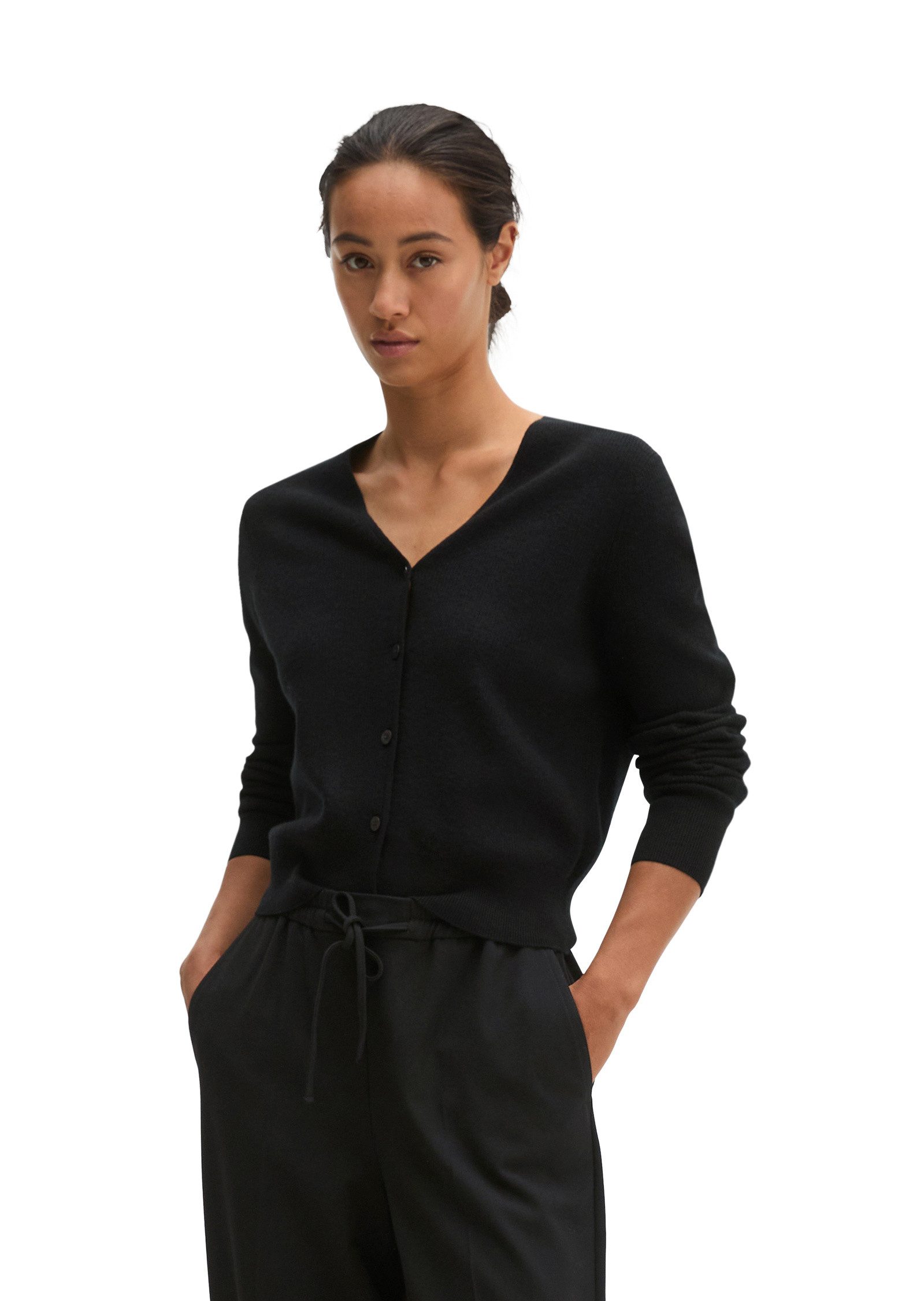 Marc O'Polo Cardigan aus softem Schurwolle-Mix