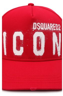 Dsquared2 Baseball Cap DSQUARED2 BE ICON Spray Paint Baseballcap Kappe Basebalkappe Trucker H