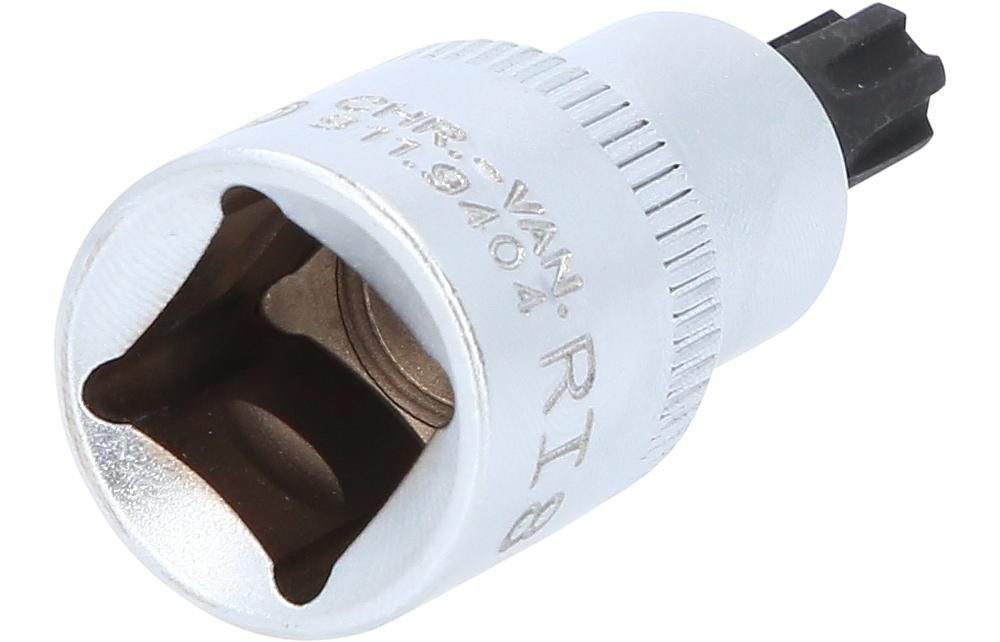 Thumbnail - KS Tools Bohrer- und Bitset 1/2" Bit-Stecknuss für RIBE®-Schrauben, kurz, M8