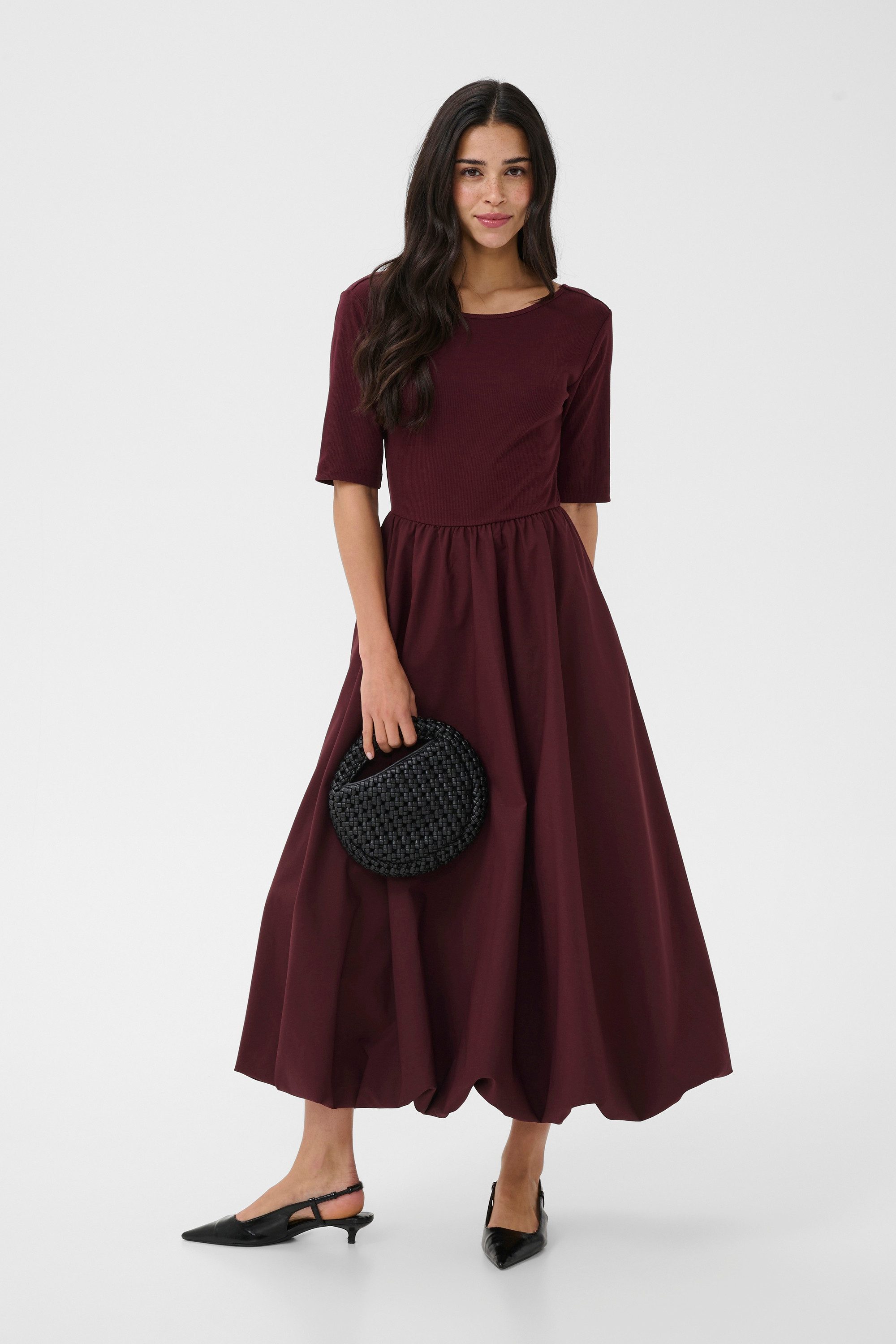 KAFFE Strickkleid Kleid KAkirsten