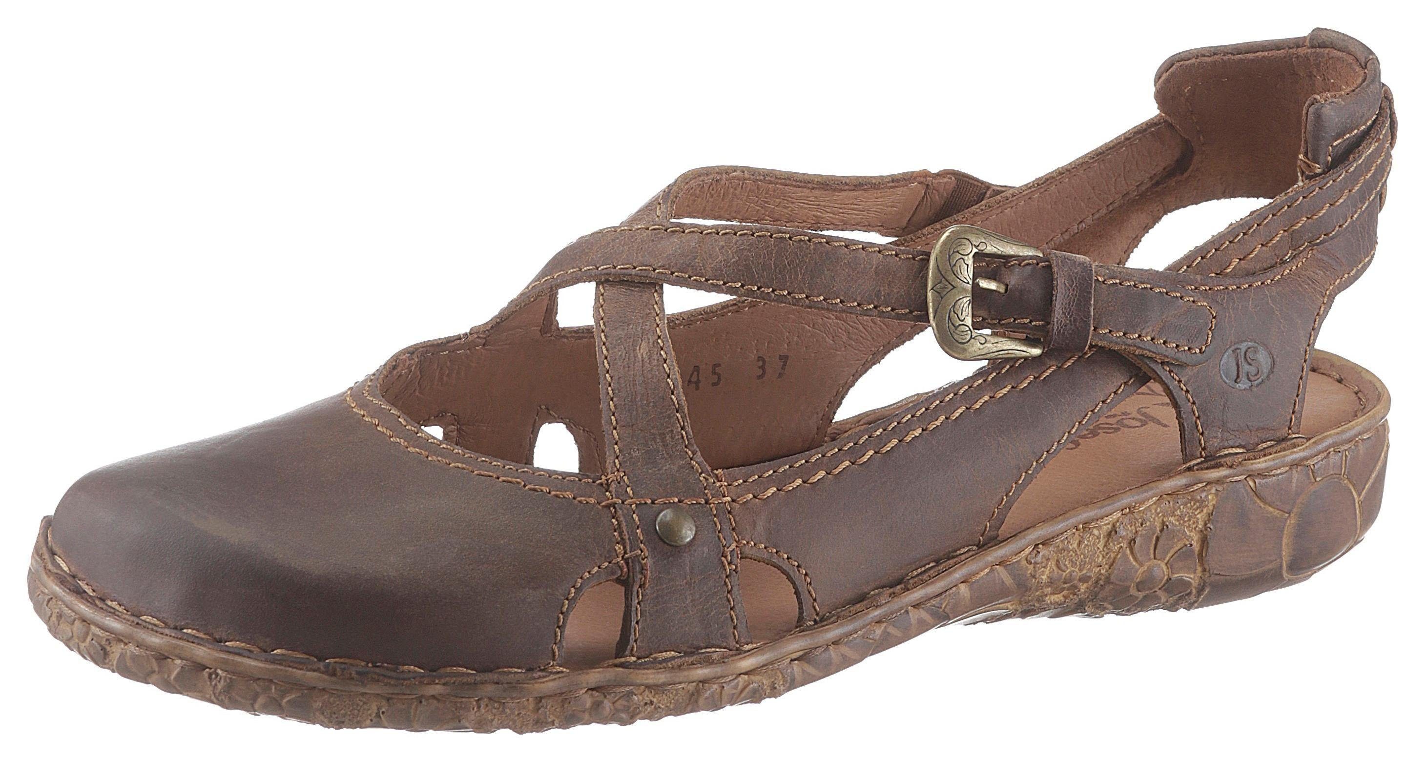 Josef Seibel Rosalie Sandale, Sommerschuh, Sandalette, Riemchensandale, im Used-Look