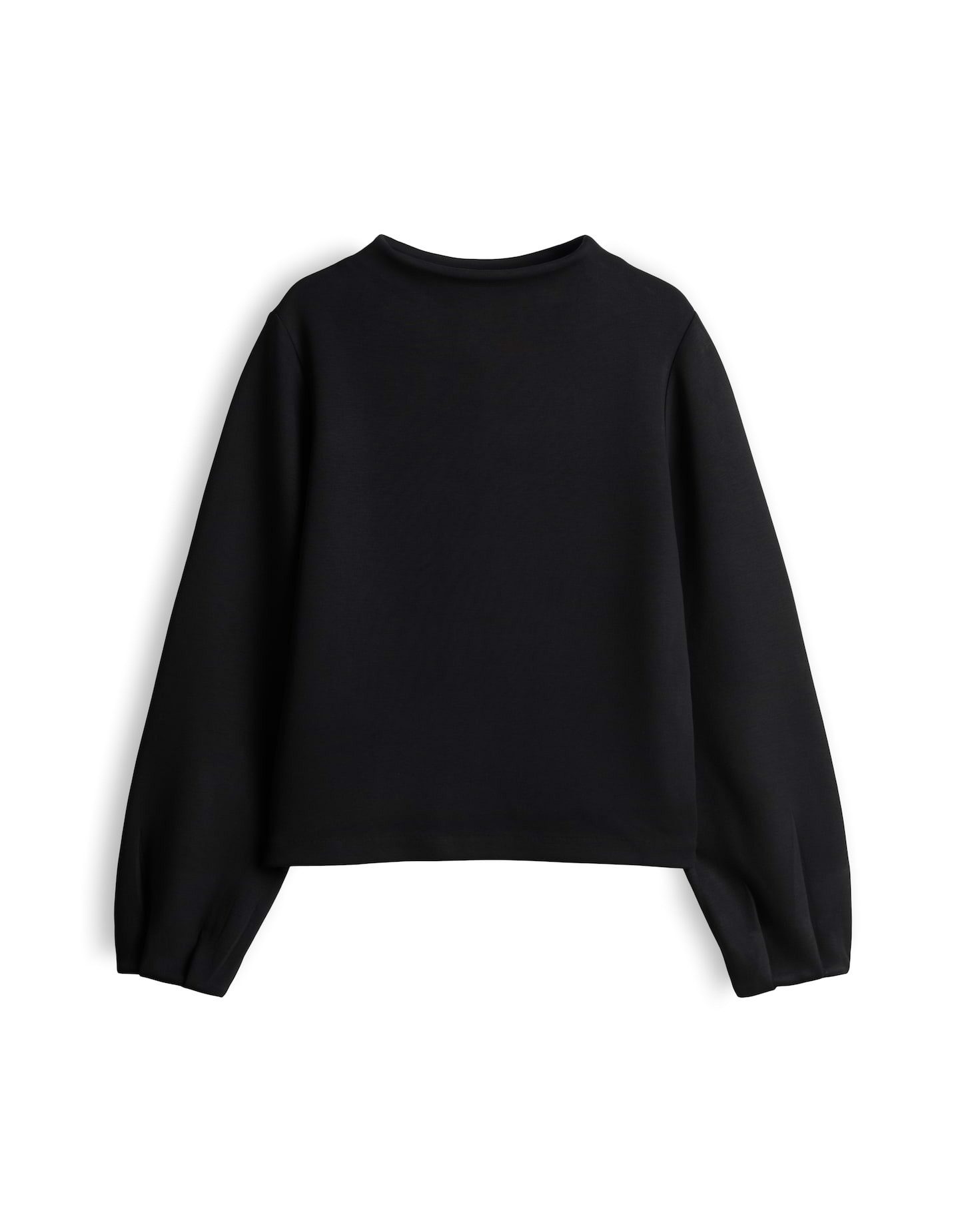 OPUS Sweatshirt Gisinna aus weicher Sweatware Verkürzte Silhouette mit feinem Faltendetail am Ärmel – Bild 2 von 5