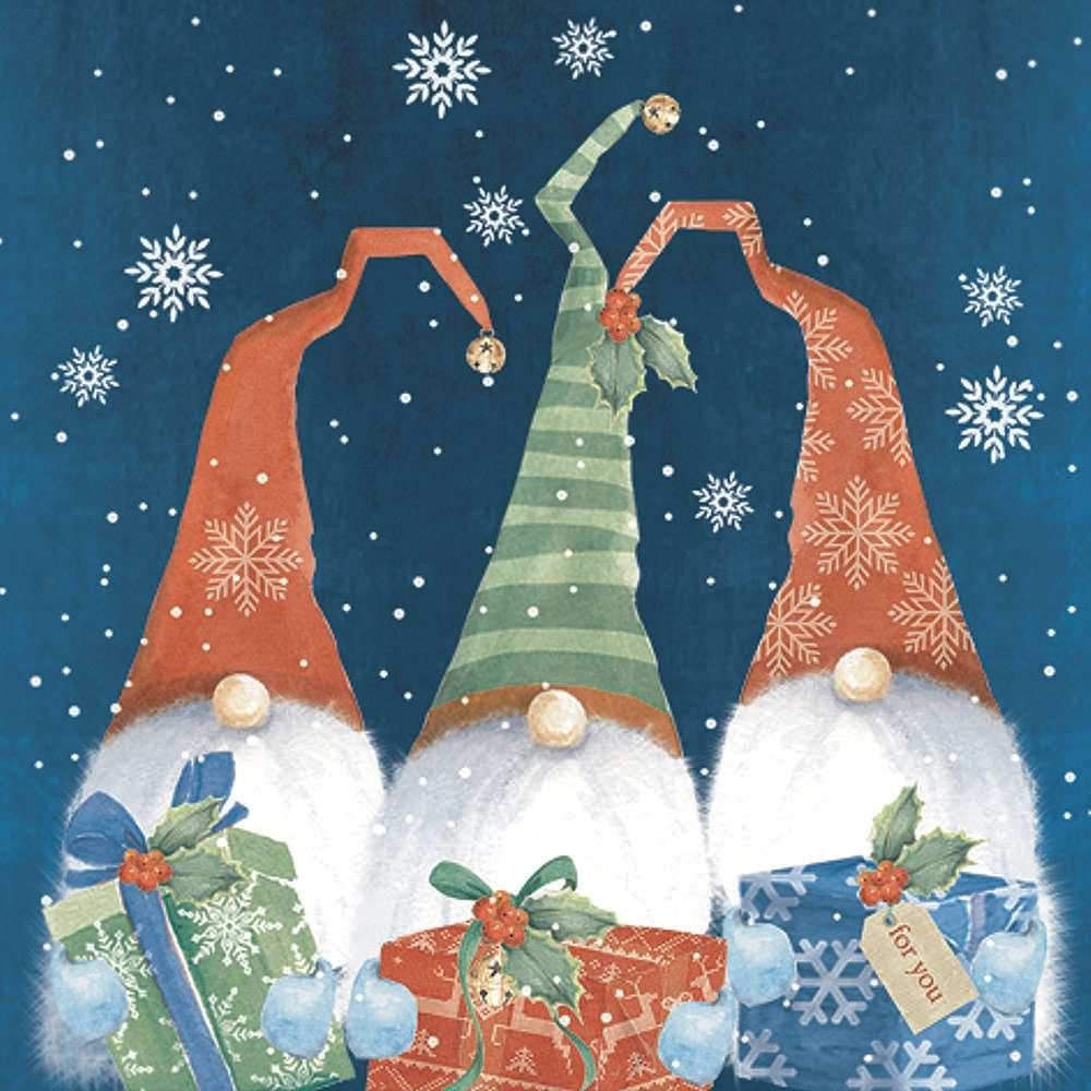 Linoows Papierserviette »20 Servietten Weihnachten, Weihnachtswichtel mit«,  Motiv Weihnachten, Weihnachtswichtel mit Geschenken online kaufen | OTTO