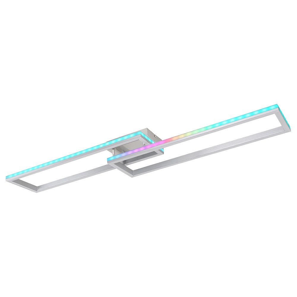 Deckenleuchte, Deckenleuchte Schwenkbar LED L Globo Fernbedienung Dimmbar LED RGB-Farbwechsler