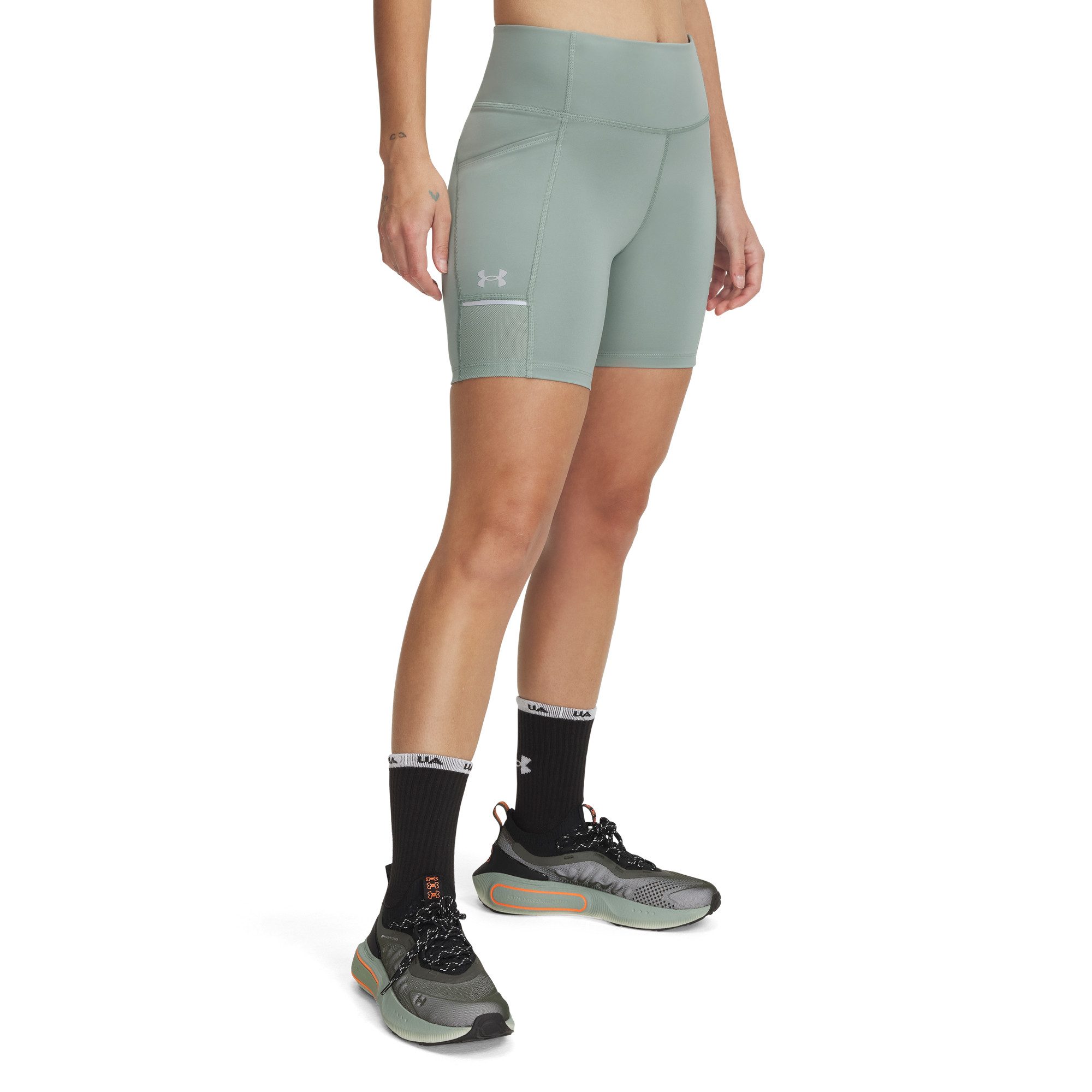 Trainingsshorts Under Armour Damen Short Launch Half Tight 1383418