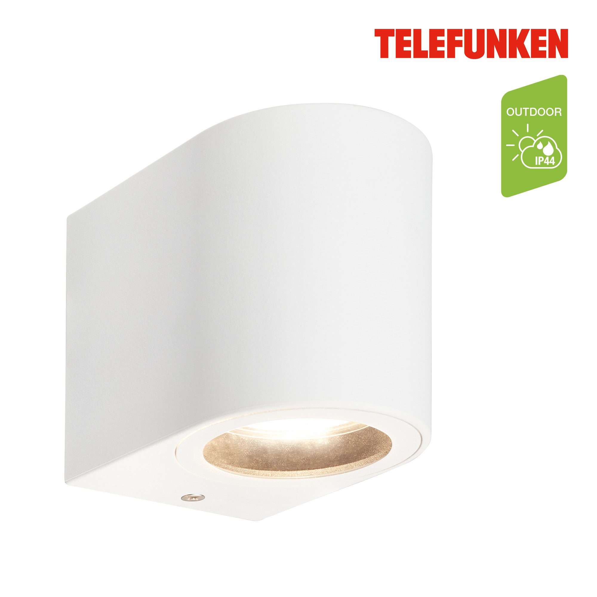 Briloner Leuchten Wandleuchte LED Wandlampe Aussen Hauswand Balkon Terasse, ohne Leuchtmittel, 2700K - Extra - Warmweiß, Wandleuchte Aussen 8x7x9 cm Schwarz GU10 Hauswand Balkon Terrasse