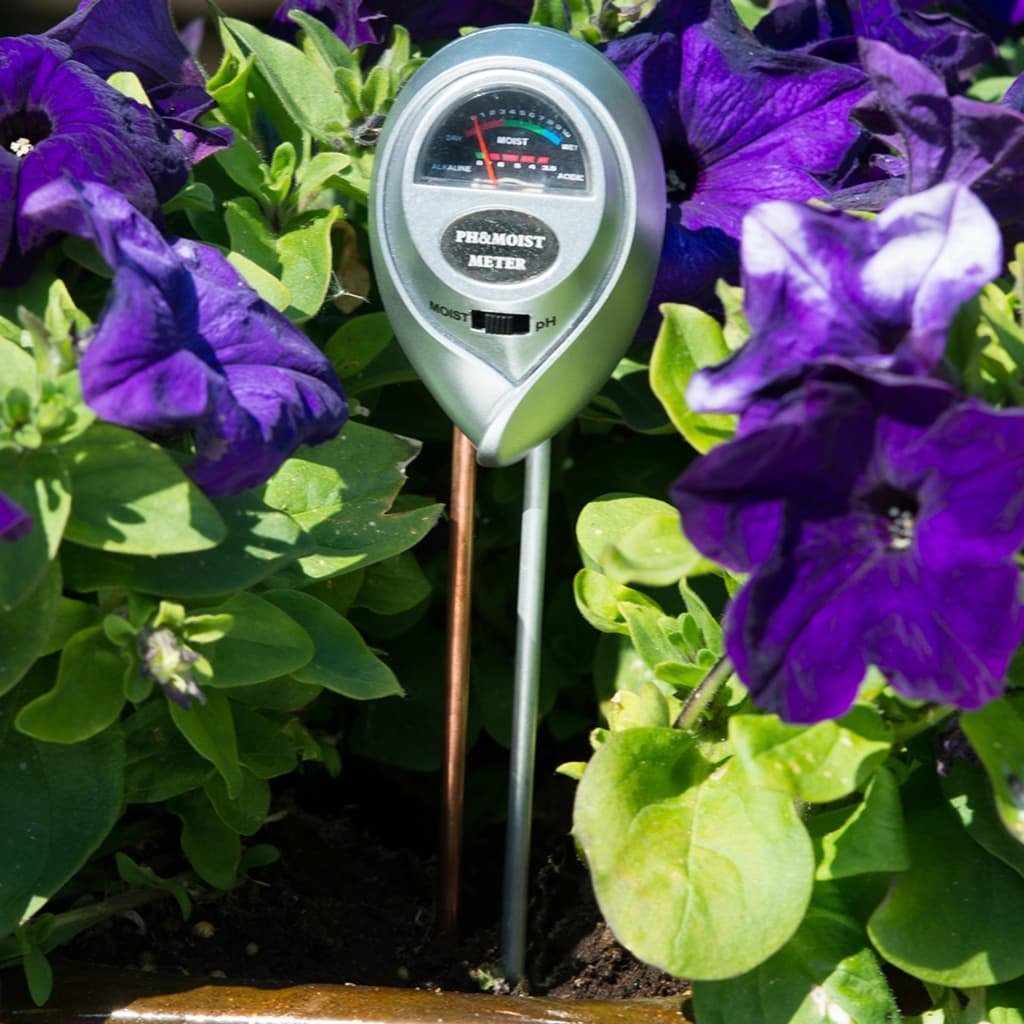 Nature Feuchtigkeitsmesser pH- und Feuchtigkeitsmesser 6×3,8×26 cm