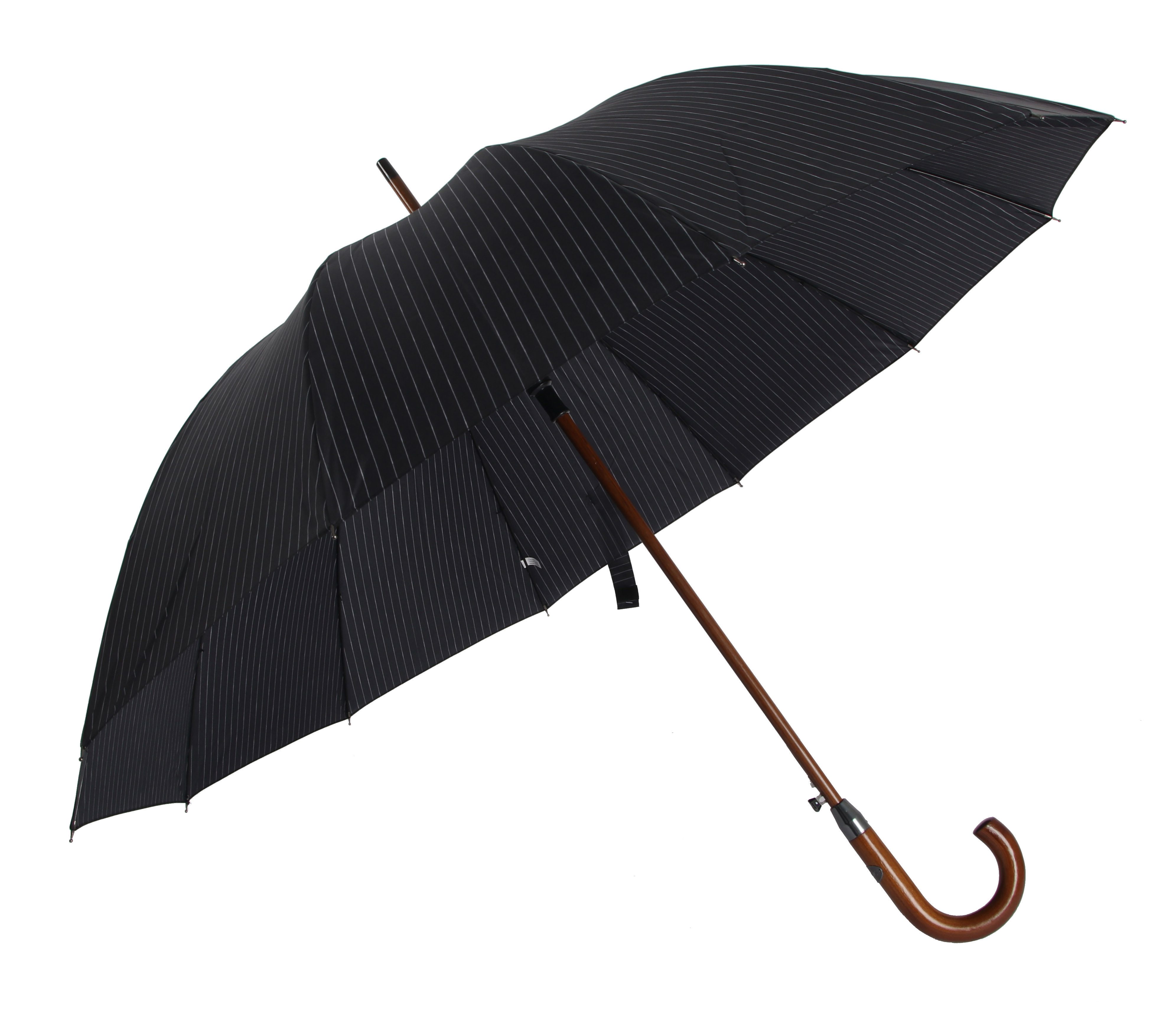 COFI 1453 Stockregenschirm Stockschirm Regenschirm Holzgriff günstig online kaufen