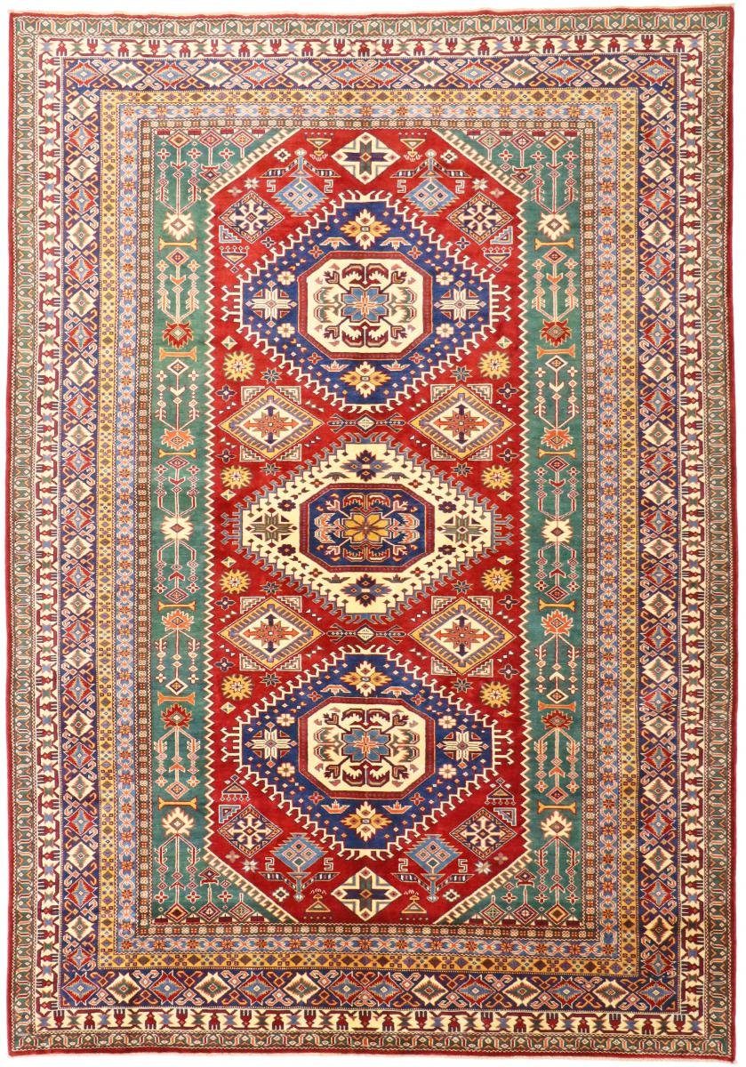 Orientteppich Afghan Shirvan 208x299 Handgeknüpfter Orientteppich, Nain Trading, rechteckig, Höhe: 12 mm