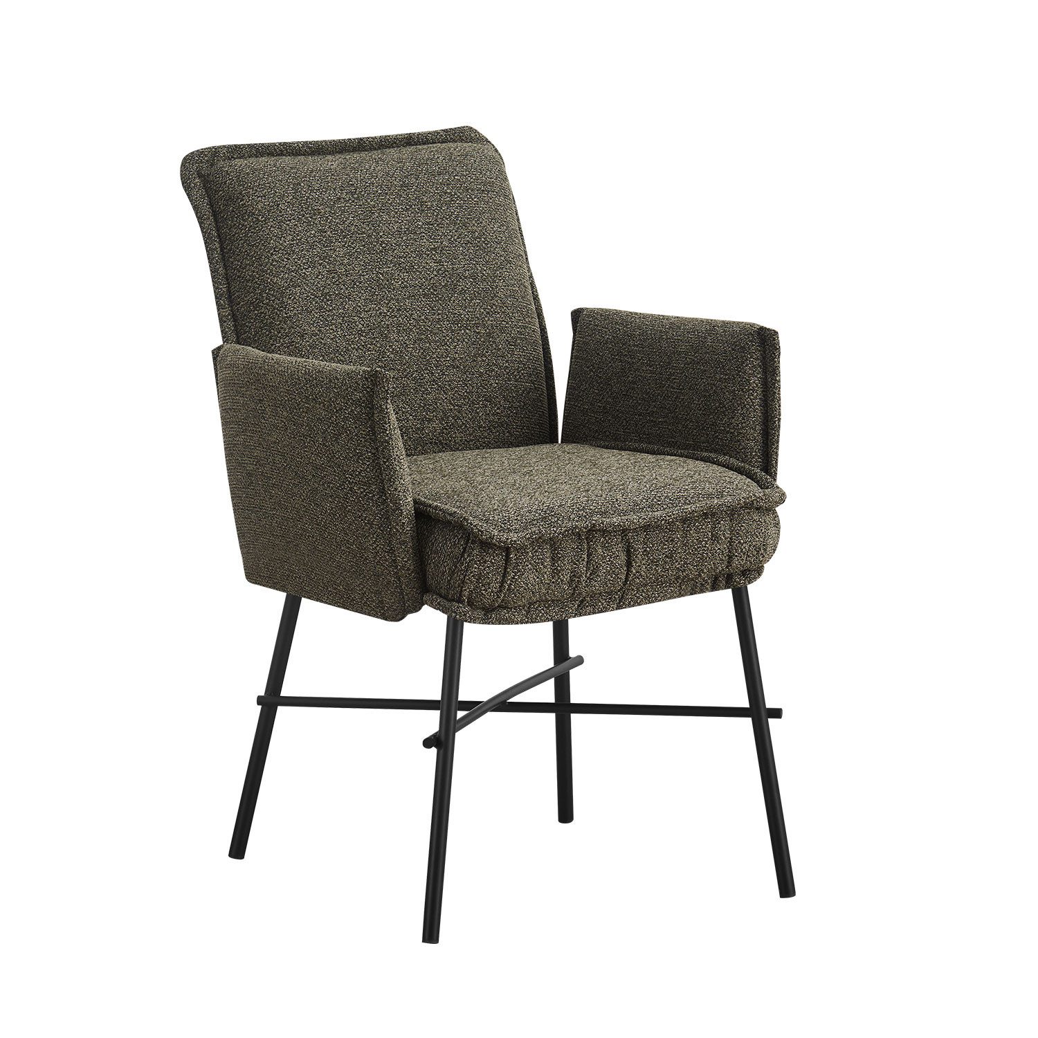 B&D home Polsterstuhl JÜRGEN, gepolstert, mit Armlehnen günstig online kaufen