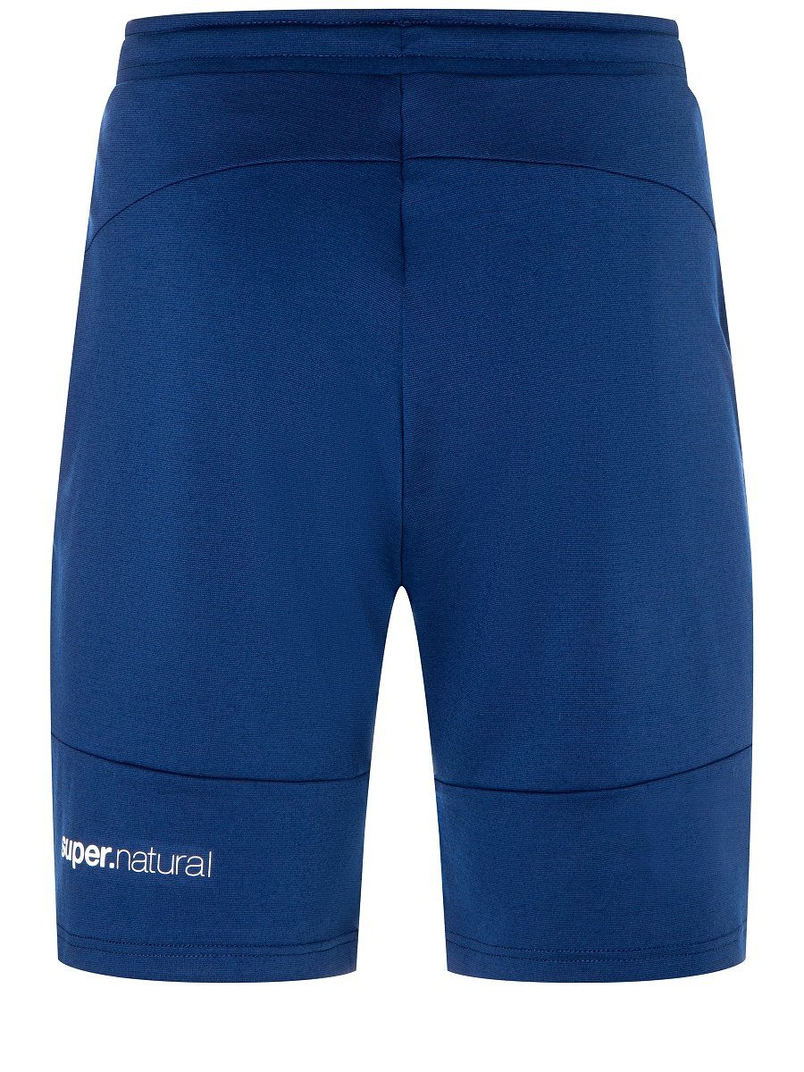 SUPER.NATURAL Shorts Merino MOVEMENT Blue Shorts SHORTS Depths Merino-Materialmix M optimaler