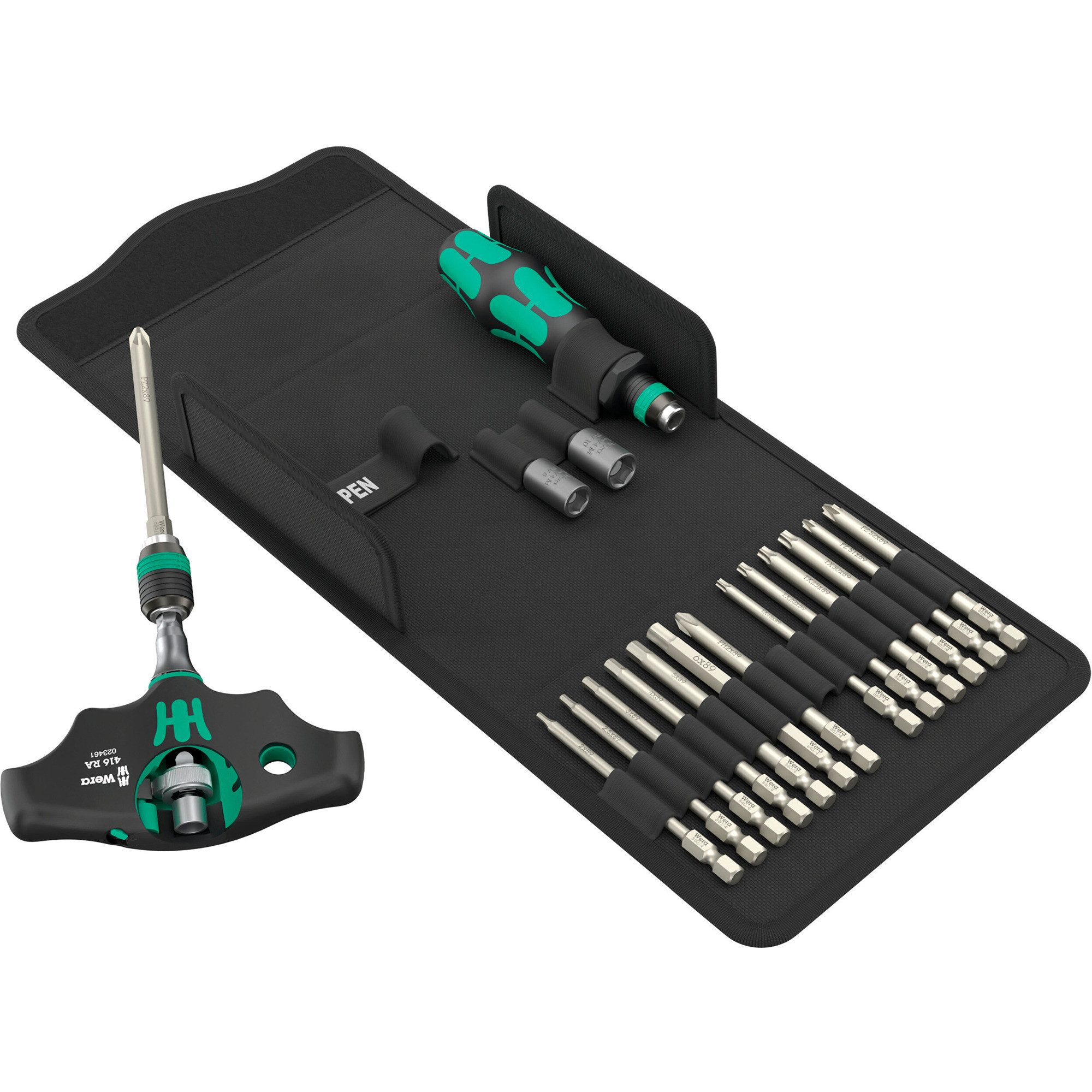 Multitool Wera Kraftform Kompakt 400 RA SHK Set 1, mit