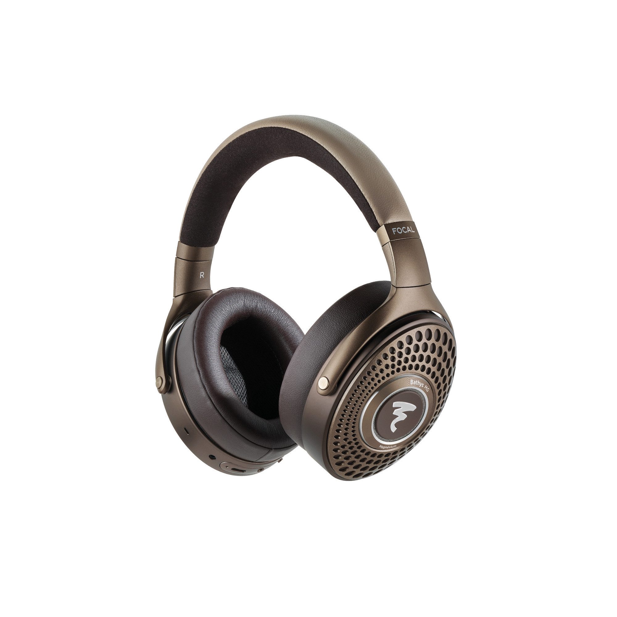 FOCAL Focal Bathys Hi-Fi Bluetooth ANC Kopfhörer (Dune) Auto-Lautsprecher