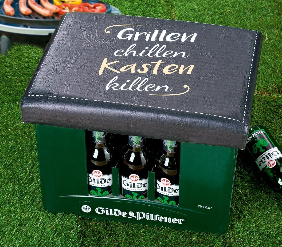GILDE Sitzhocker, Outdoor Hocker Bierkiste Sitzaufsatz günstig online kaufen