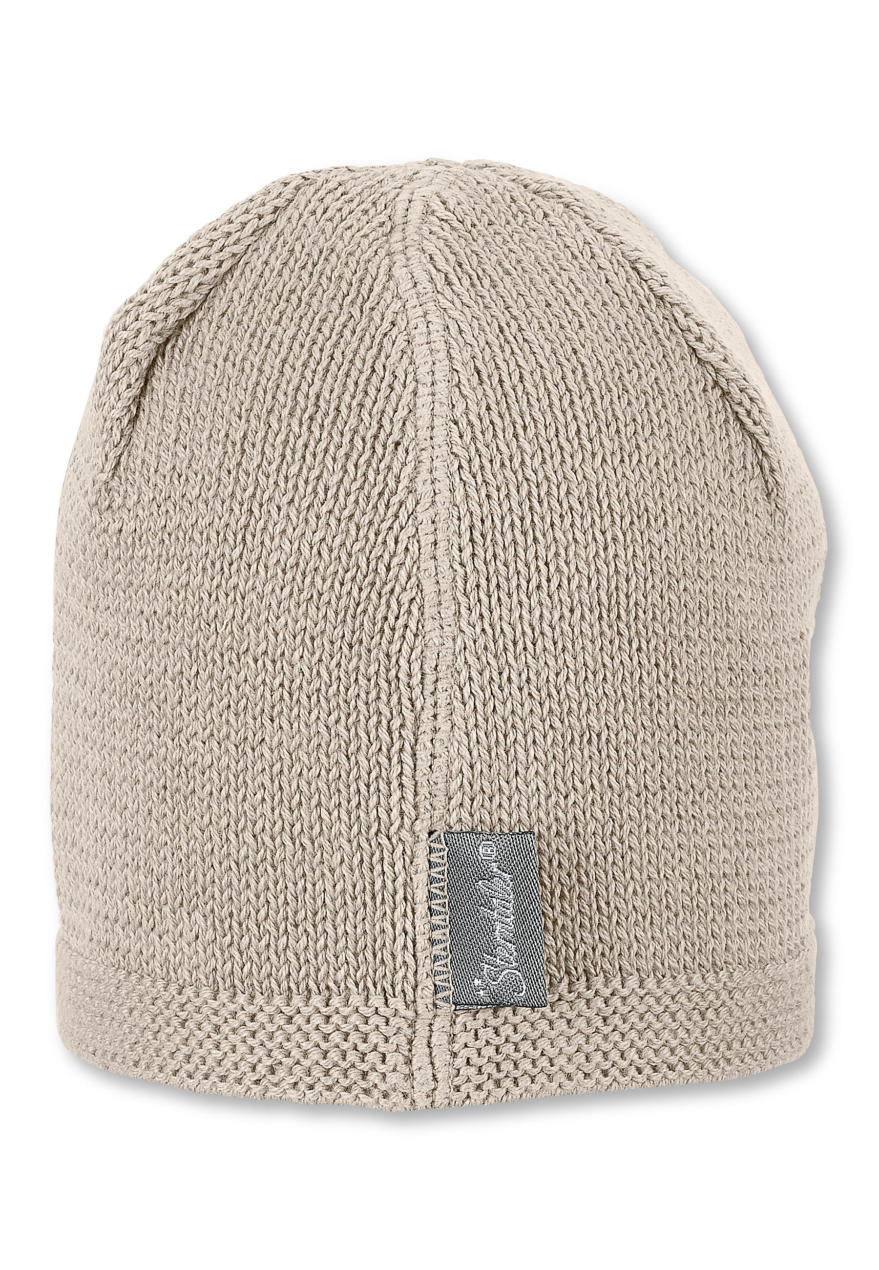 Sterntaler® Strickmütze OCS Strickmütze (1-St) Strick Beanie Kinder aus weicher Baumwolle unifarben – Bild 2 von 5