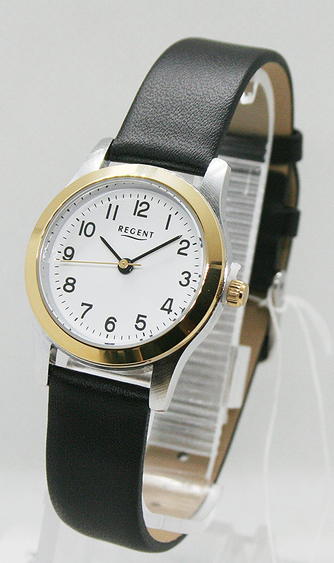 Regent Quarzuhr Regent Damenuhr Lederband W-0190, (1-tlg) günstig online kaufen