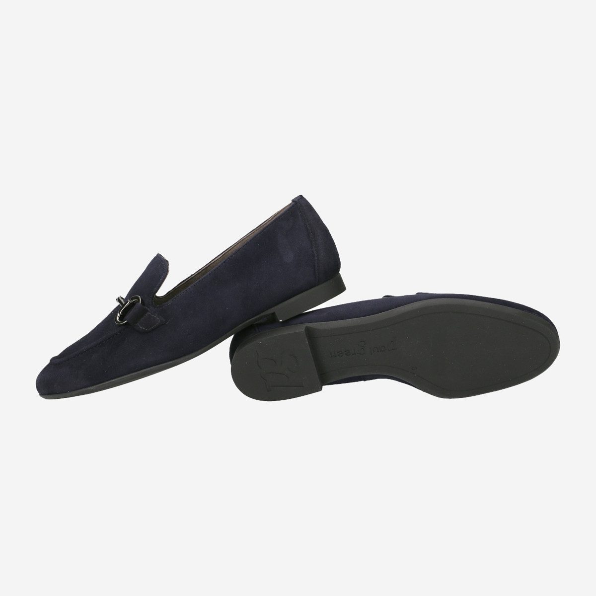 Paul Green Paul Green 2596-142, Slipper & Mokassin in Blau für Damen Slipper