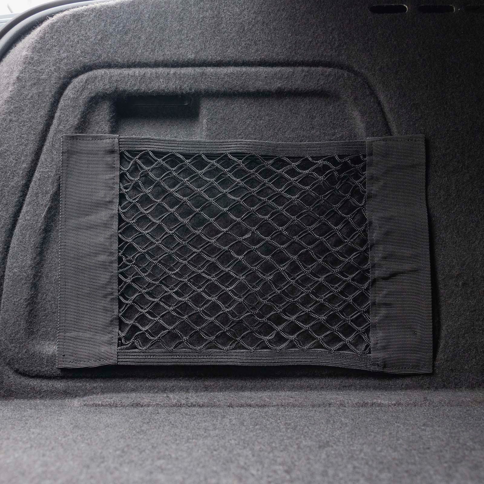 Adapter Universe Aufbewahrungsbox KFZ PKW Auto Netz Ablagenetz Stretchfach 39 x 25 cm Kofferraum Gepäck – Bild 3 von 5