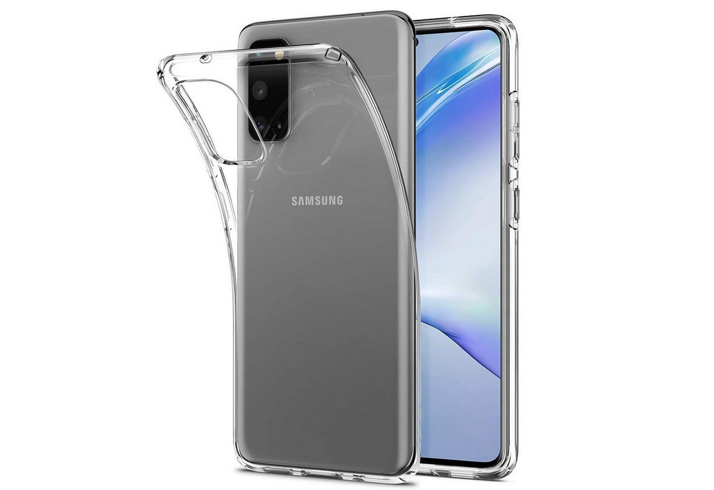CoolGadget Handyhülle Transparent Ultra Slim Case für Samsung Galaxy S20 6,2 Zoll, Silikon Hülle Dünne Schutzhülle für Samsung S20 5G Hülle